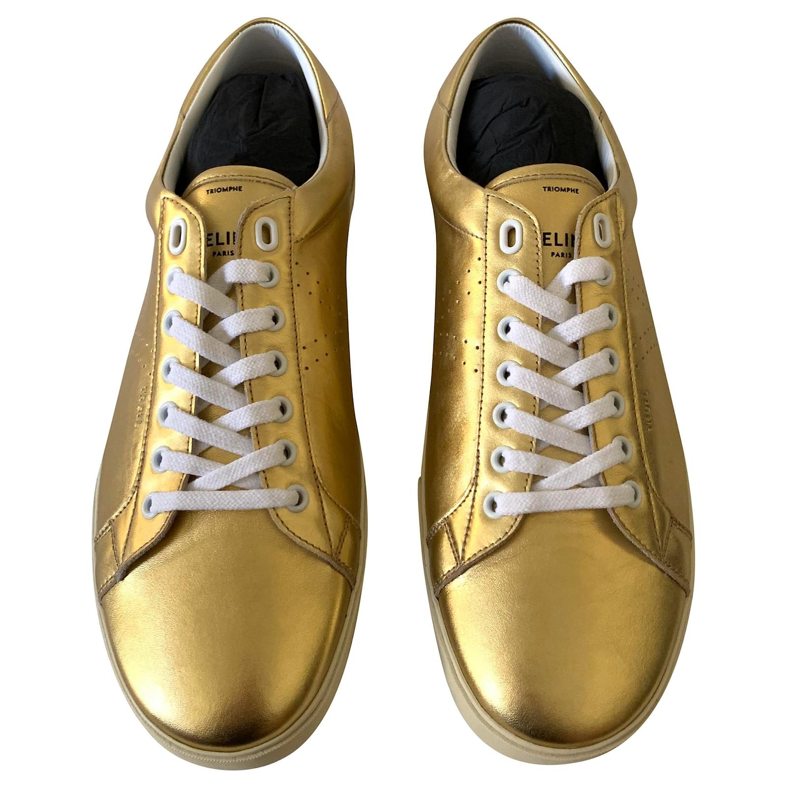 celine triomphe gold