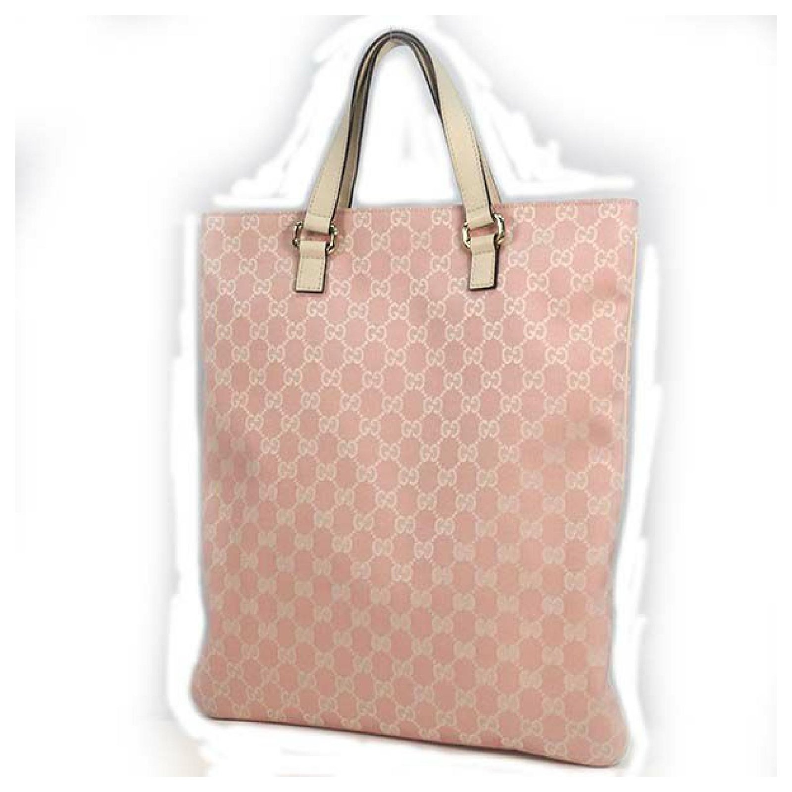 pink gucci tote bag