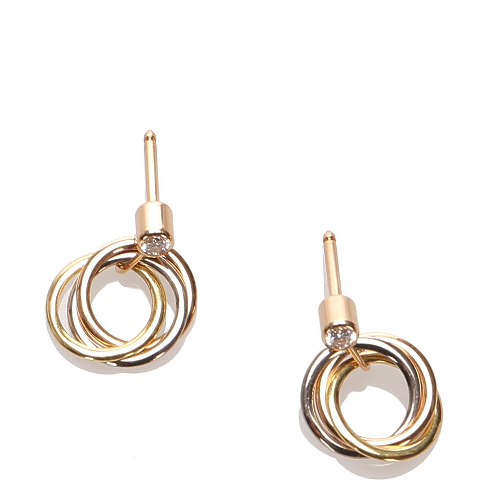 trinity de cartier earrings