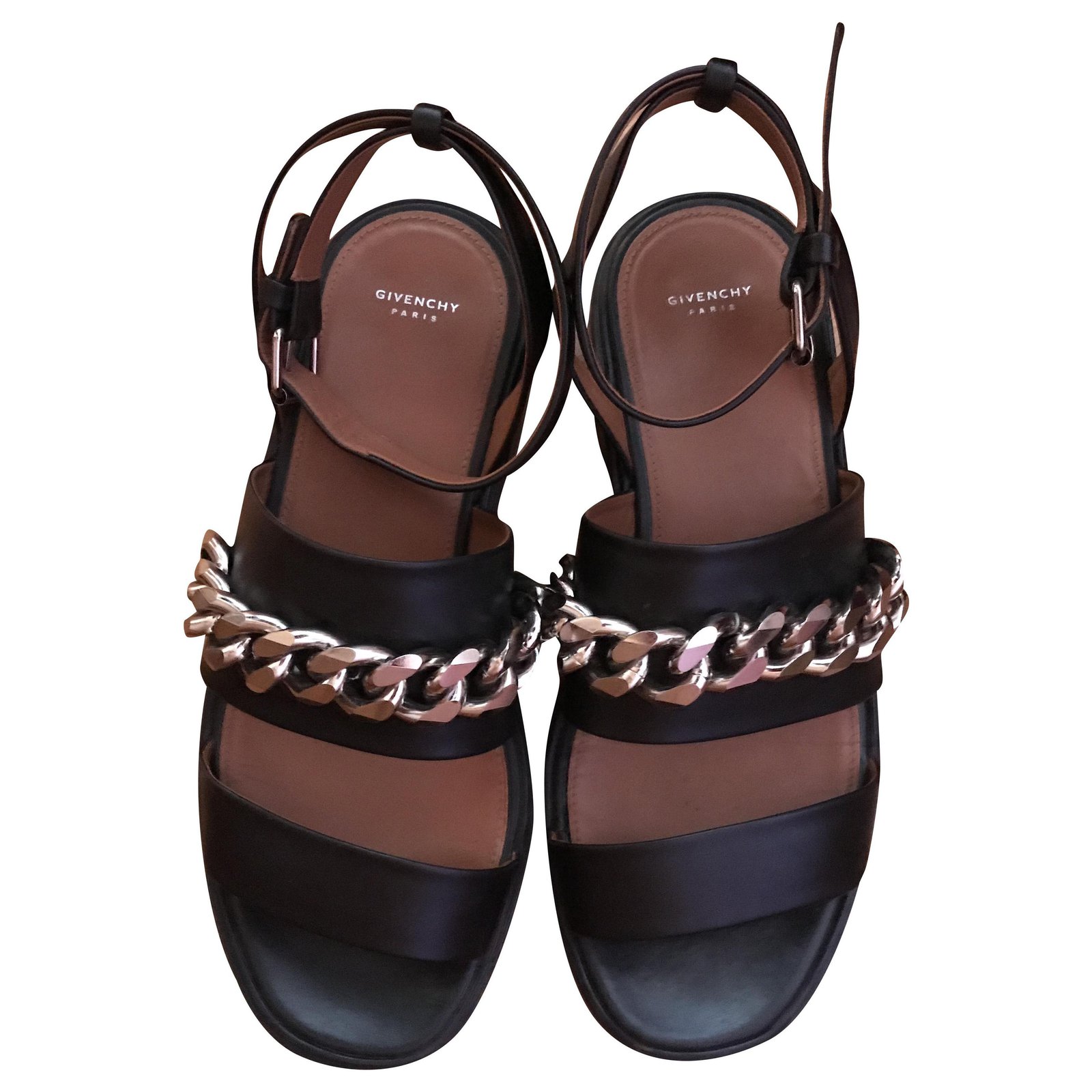 givenchy chain sandals