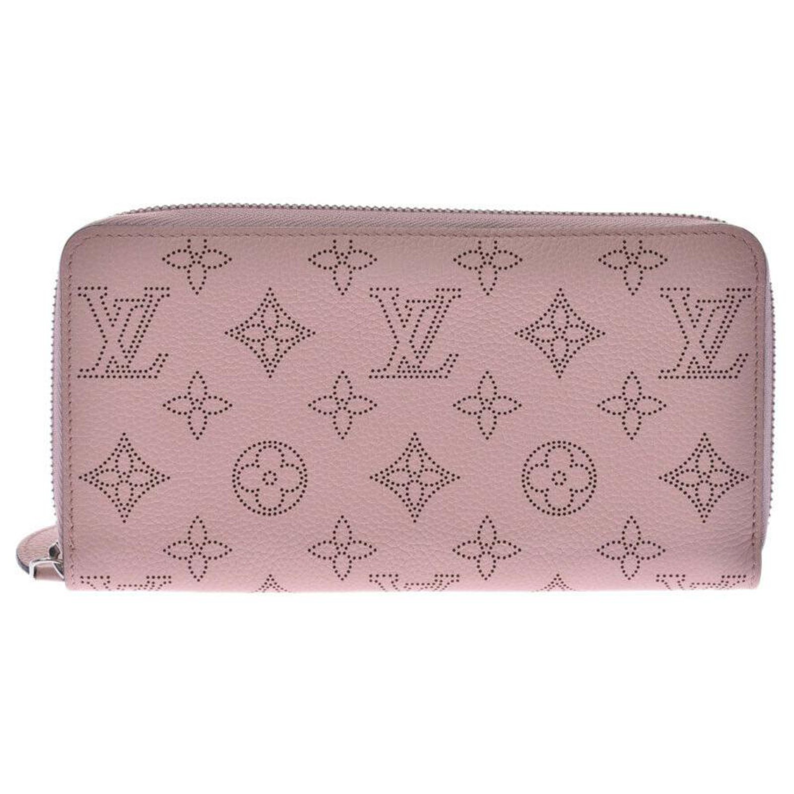 LOUIS VUITTON Mahina Leather Zippy Wallet Magnolia