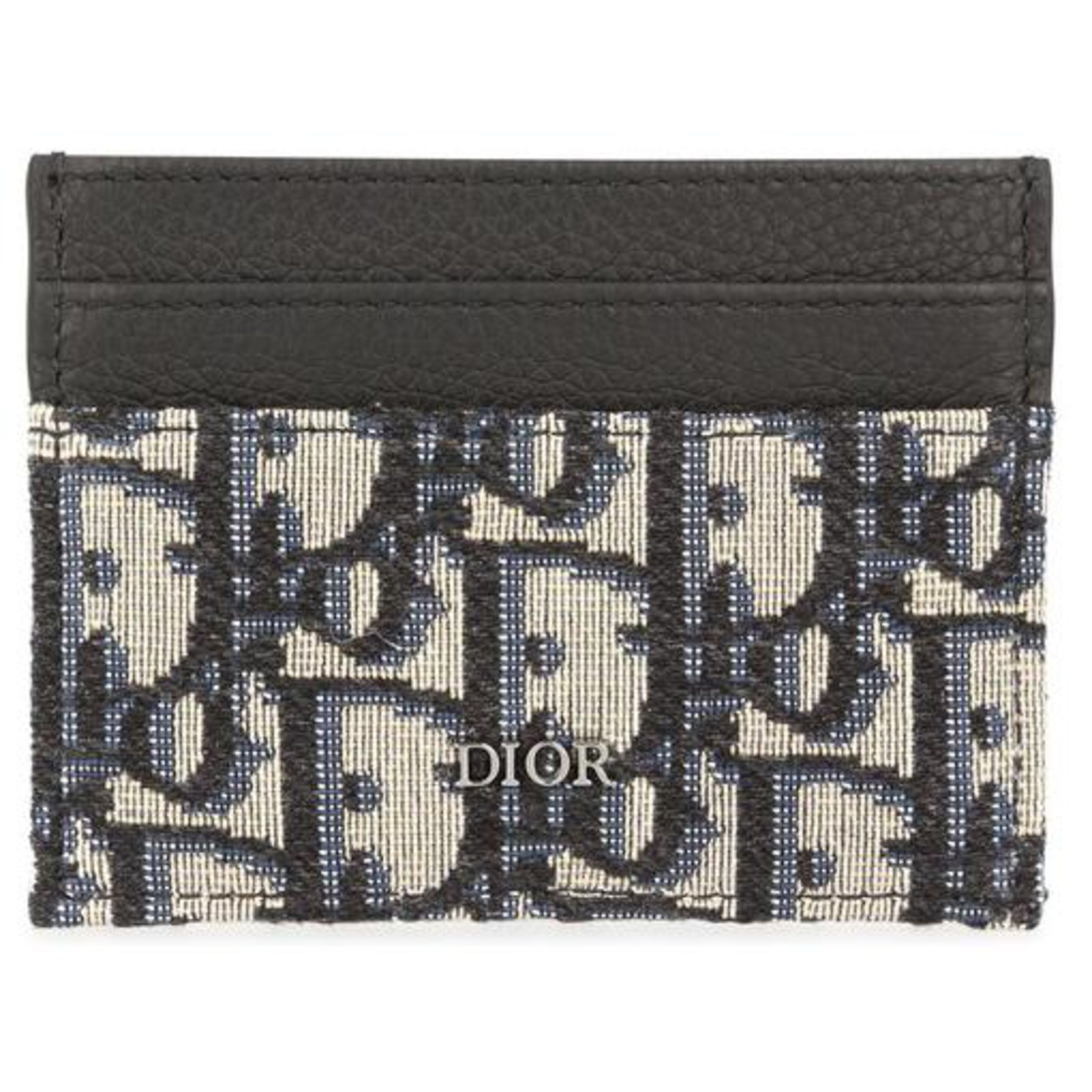 Dior Oblique Compact Wallet Men Blue  xn90absbknhbvgexnp1ai443