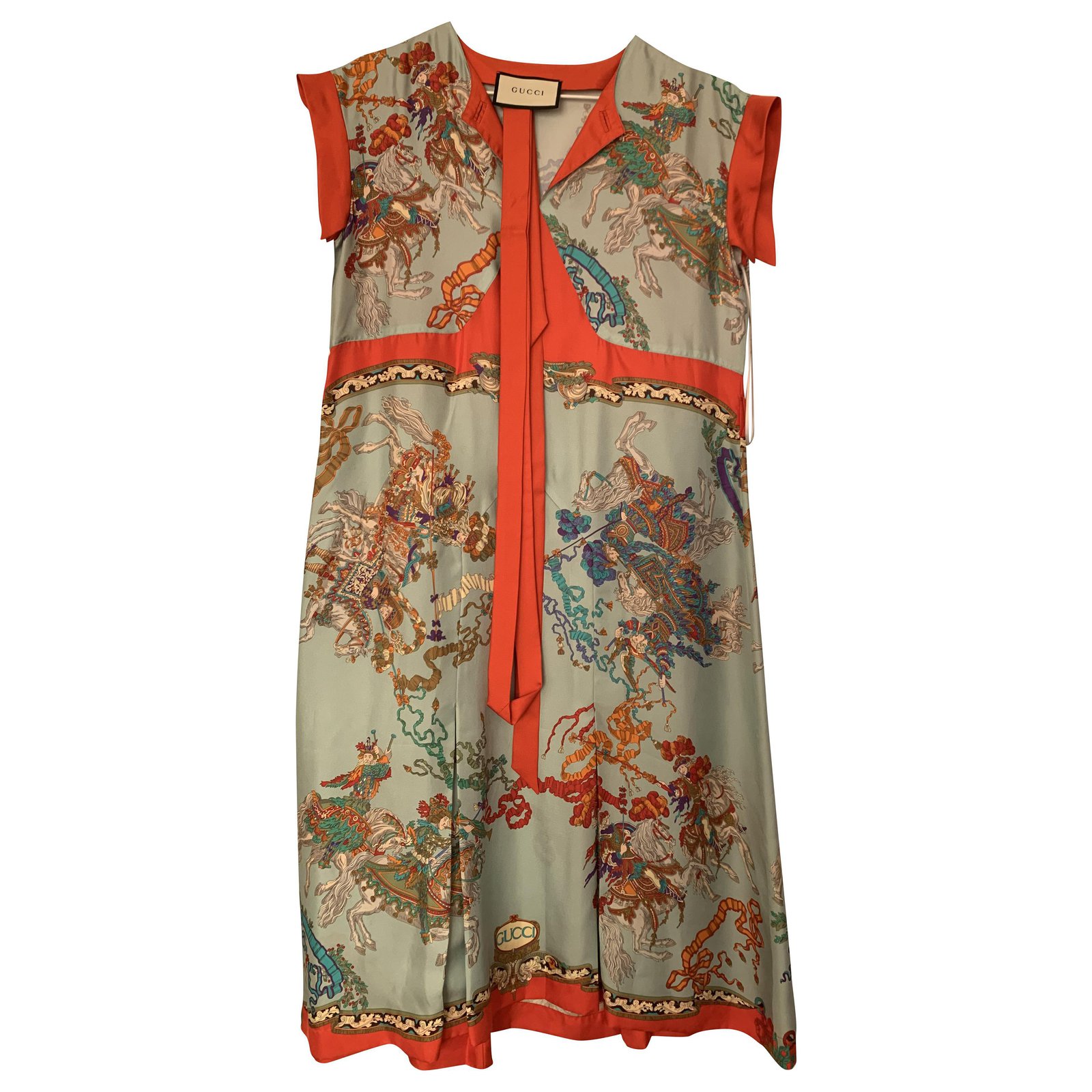 Gucci silk dress size 36 Multiple colors ref.210944 - Joli Closet