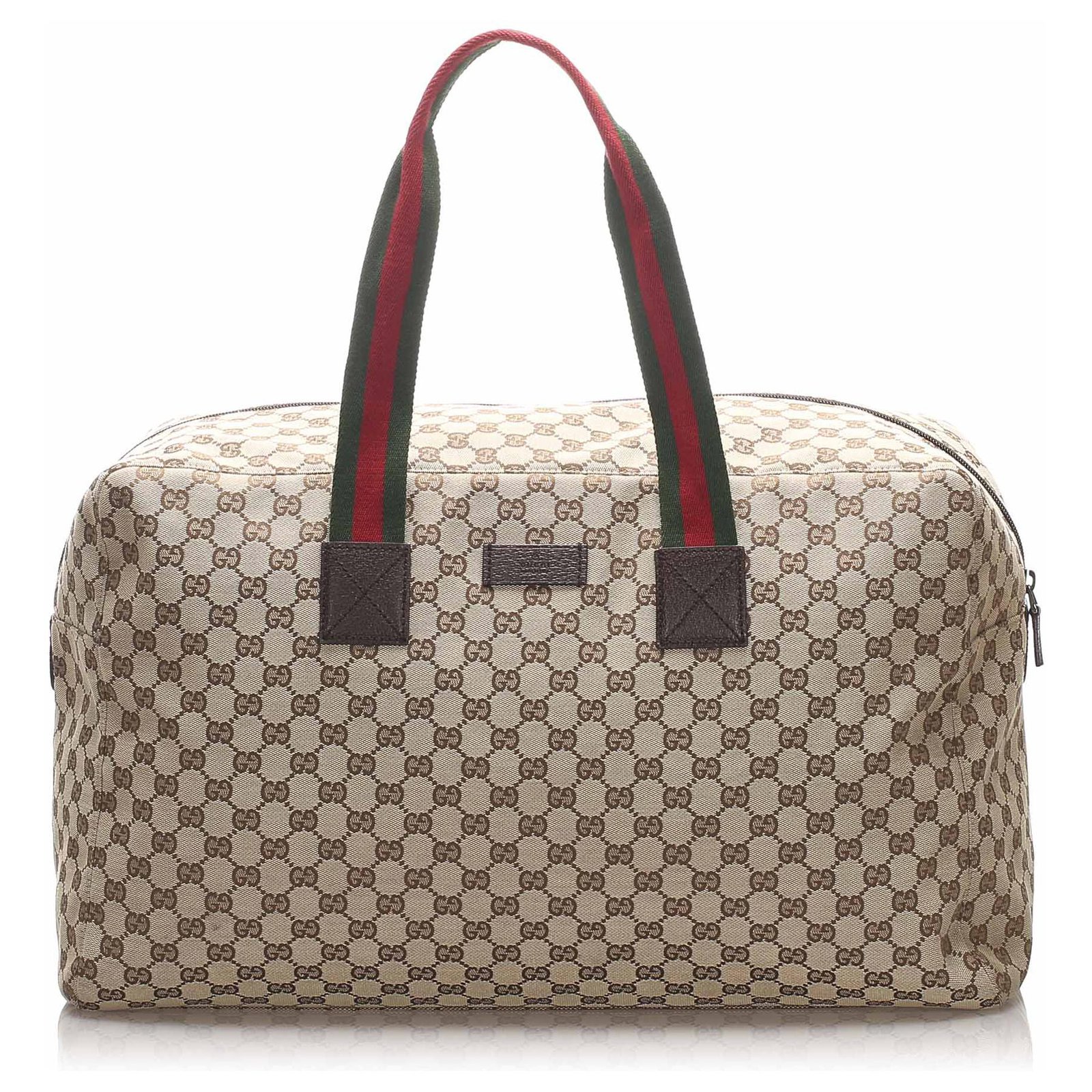 Gucci Men's 5479539C2ST8746 Beige Fabric Travel Bag