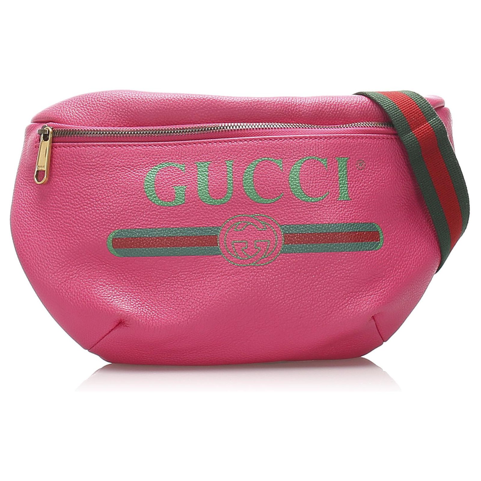 gucci pink waist bag