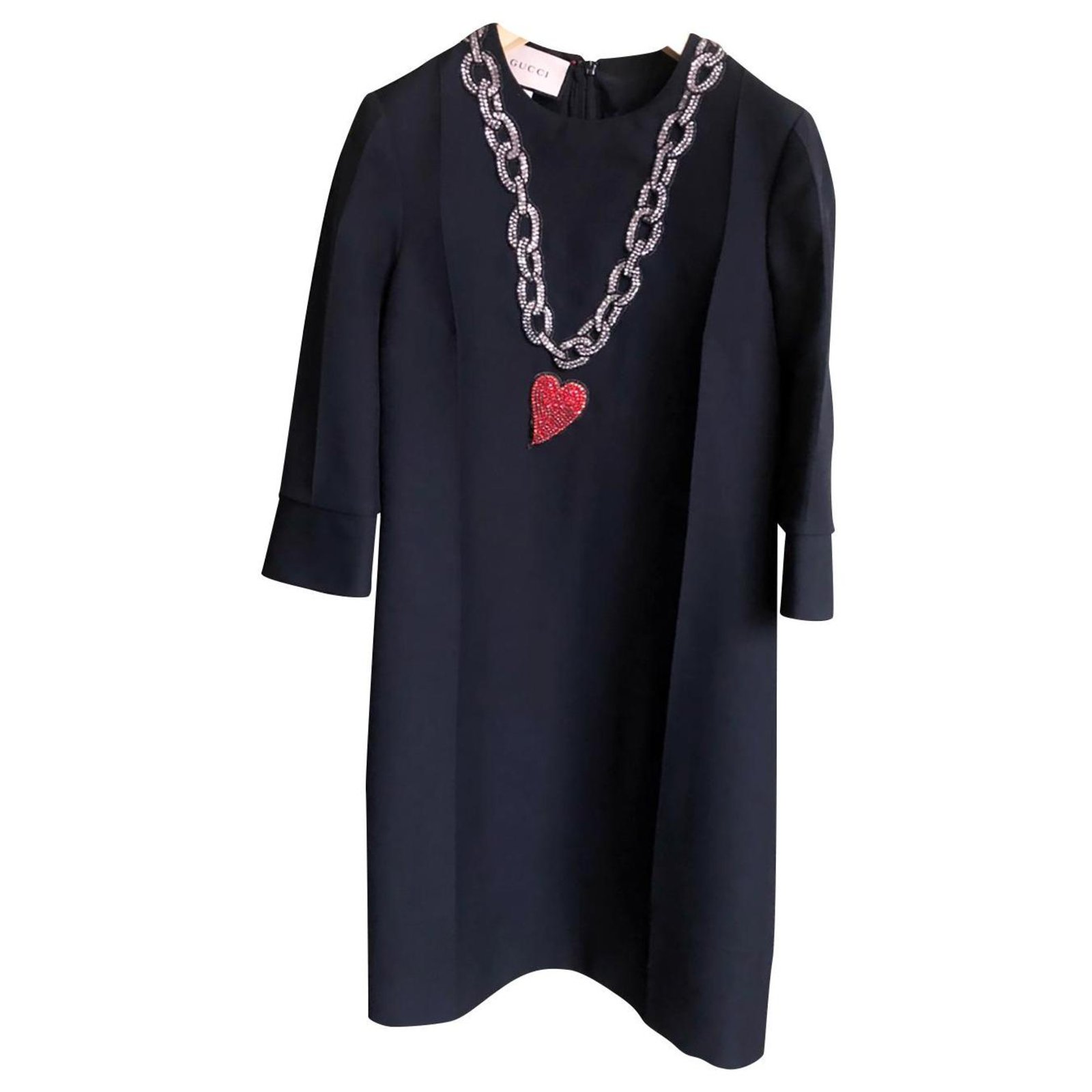 gucci heart dress