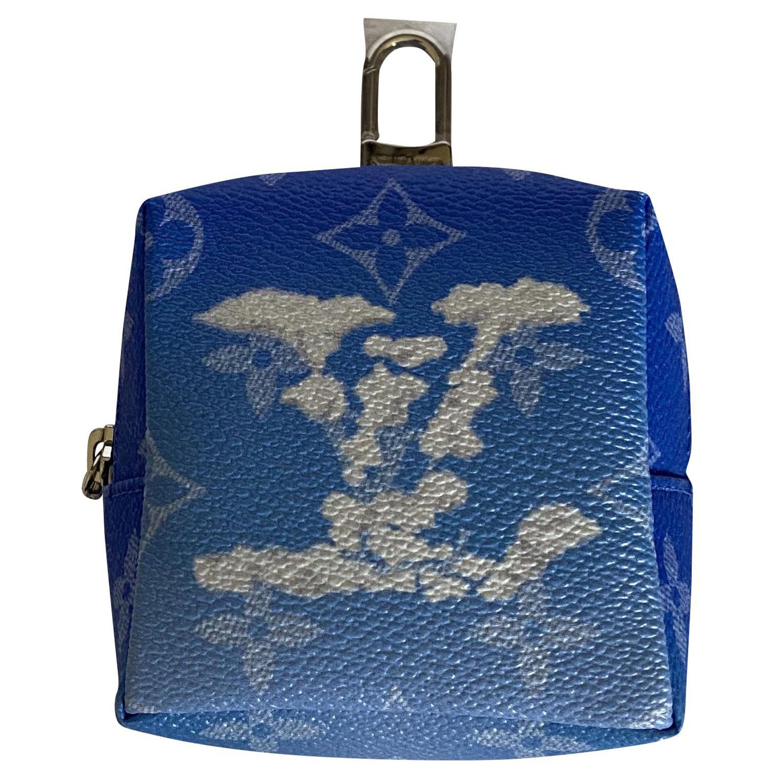 Louis Vuitton Box bag jewelry Blue Cloth ref.212421 - Joli Closet