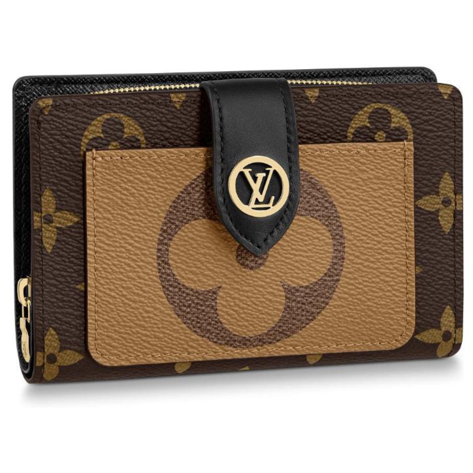 Louis Vuitton LV Juliette wallet reverse Brown ref.212518 - Joli