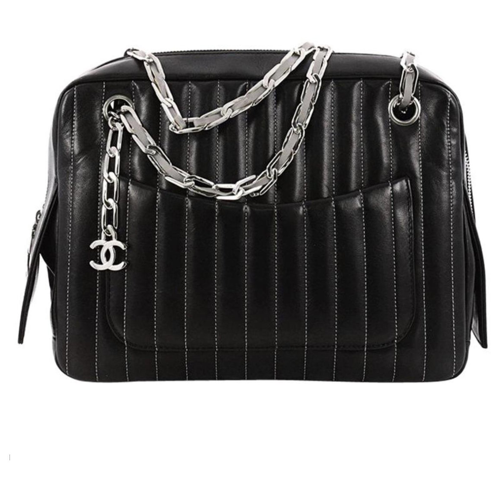 CHANEL, Bags, Chanel Mademoiselle Camera Bag Vertical Quilted