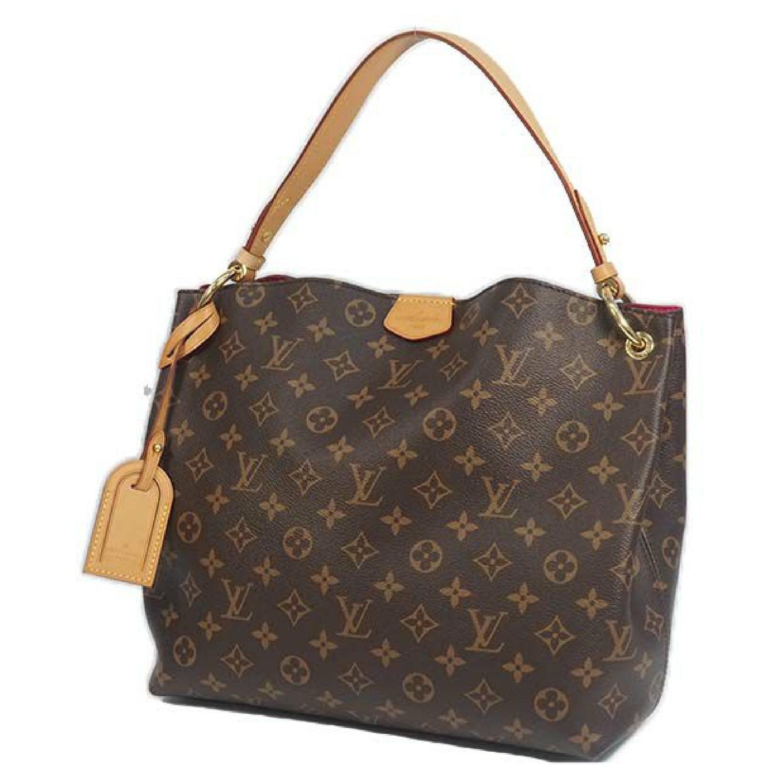LOUIS VUITTON Graceful PM Womens shoulder bag M43700 pivoine Cloth