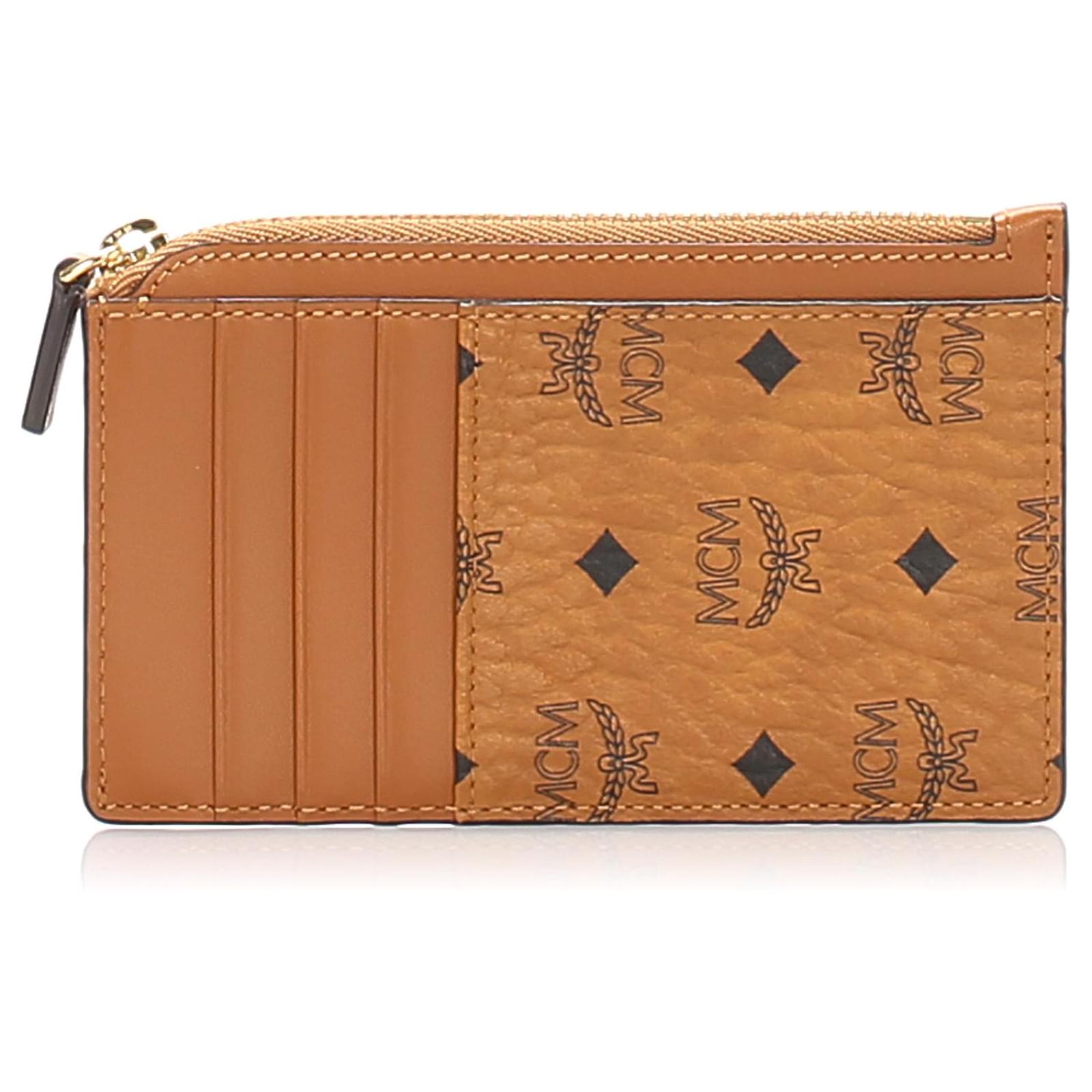 Mcm Wallet Mcm Geldbeutel Visetos Bifold Wallet Portemonnaie Damen