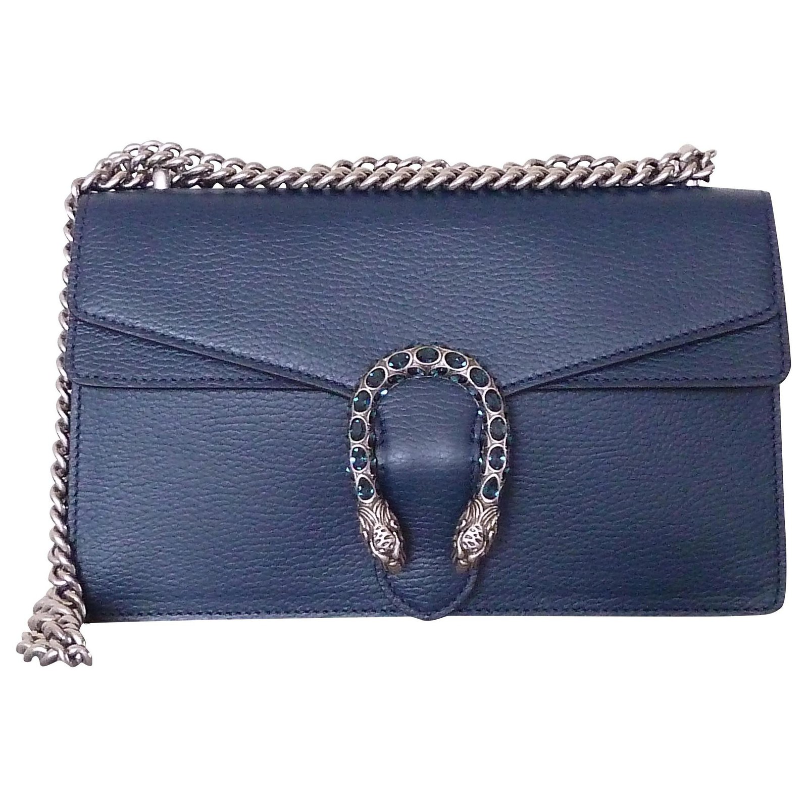Gucci GUCCI Dionysus bag blue leather 