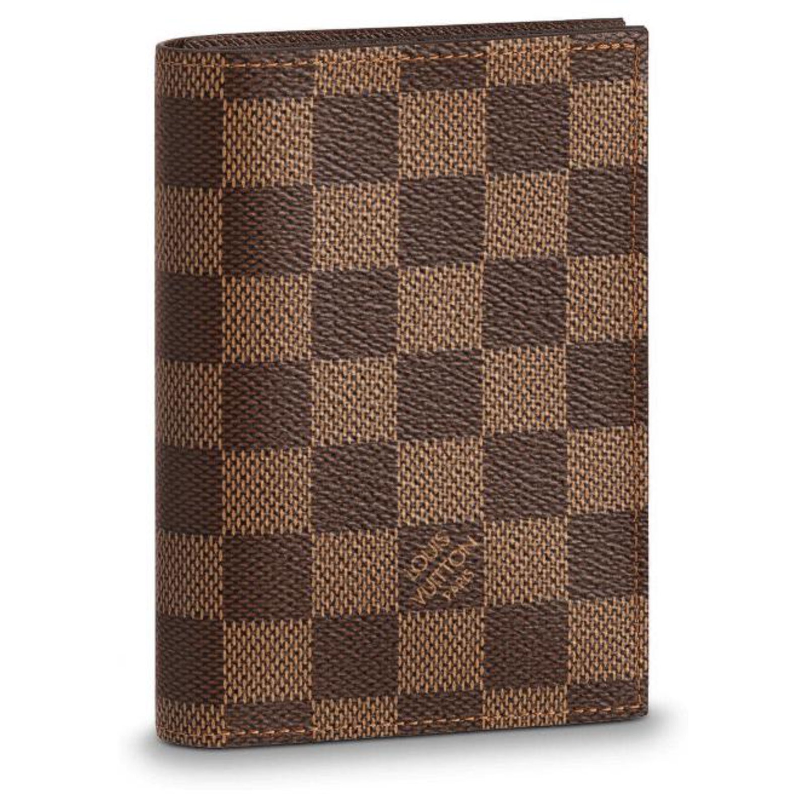 Louis Vuitton LV passport cover new Brown Leather ref.214505