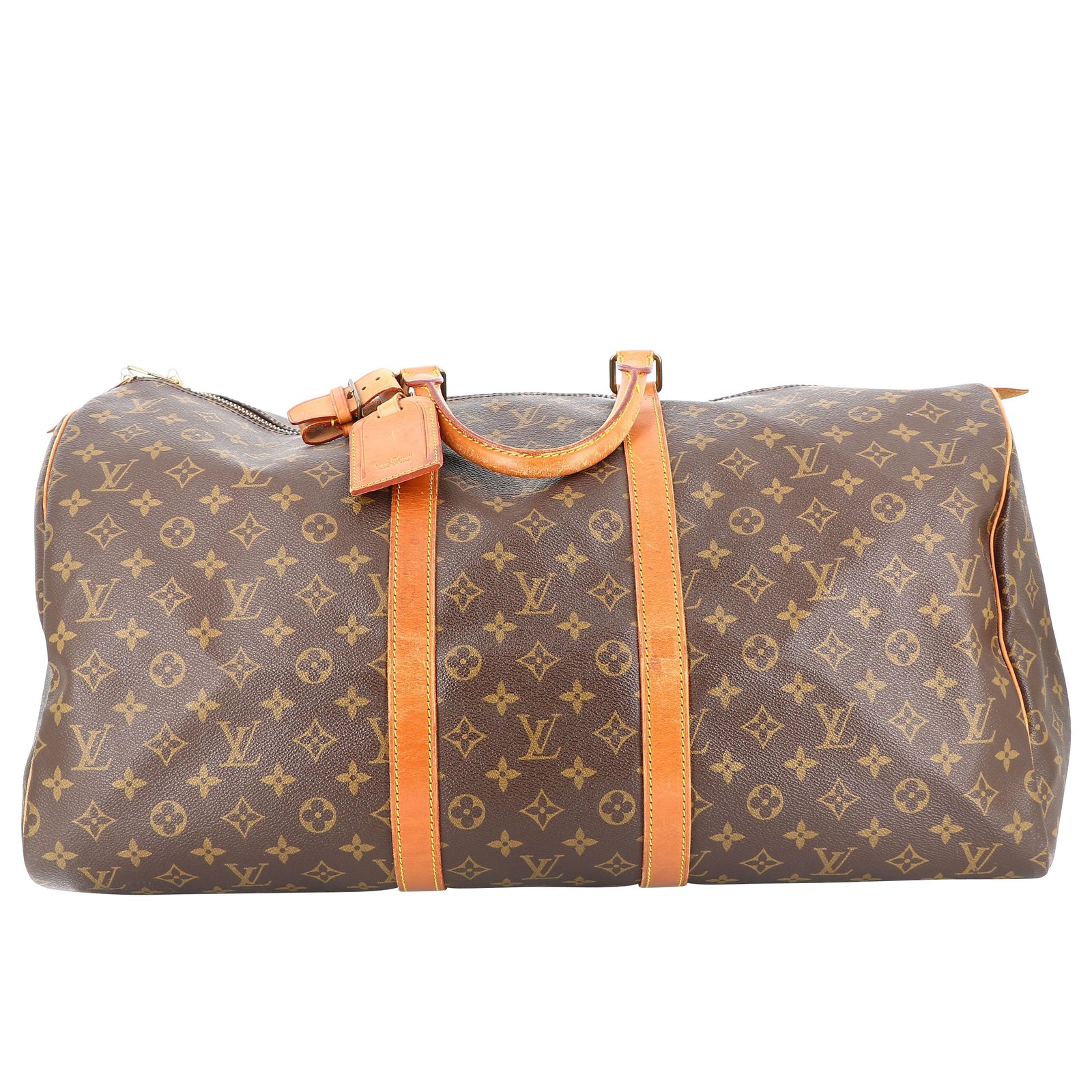 Louis Vuitton 'keepall 55' Travel Bag in Brown