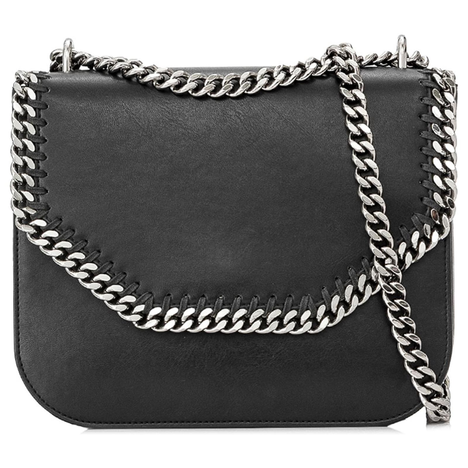 Sac à épaule Stella McCartney – Cuir Gris Naturel, Femme (occasion)