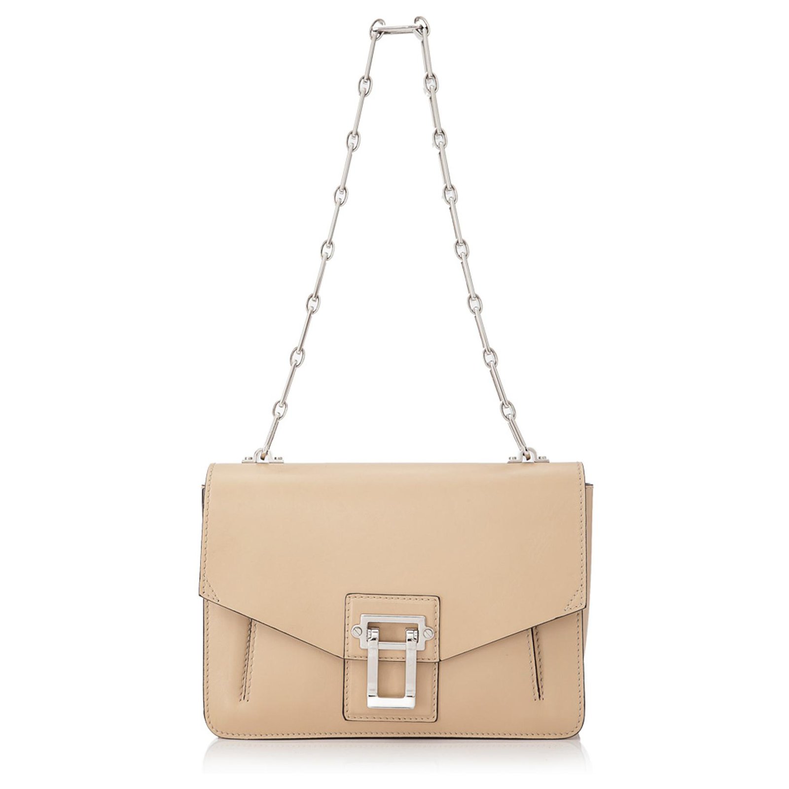 Proenza Schouler Brown Hava Leather Shoulder Bag