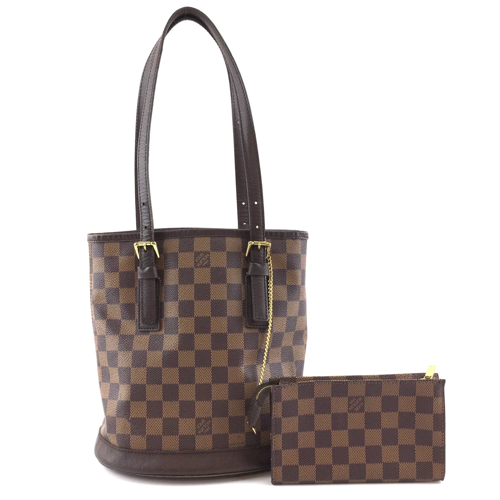 louis vuitton checkered shoulder bag