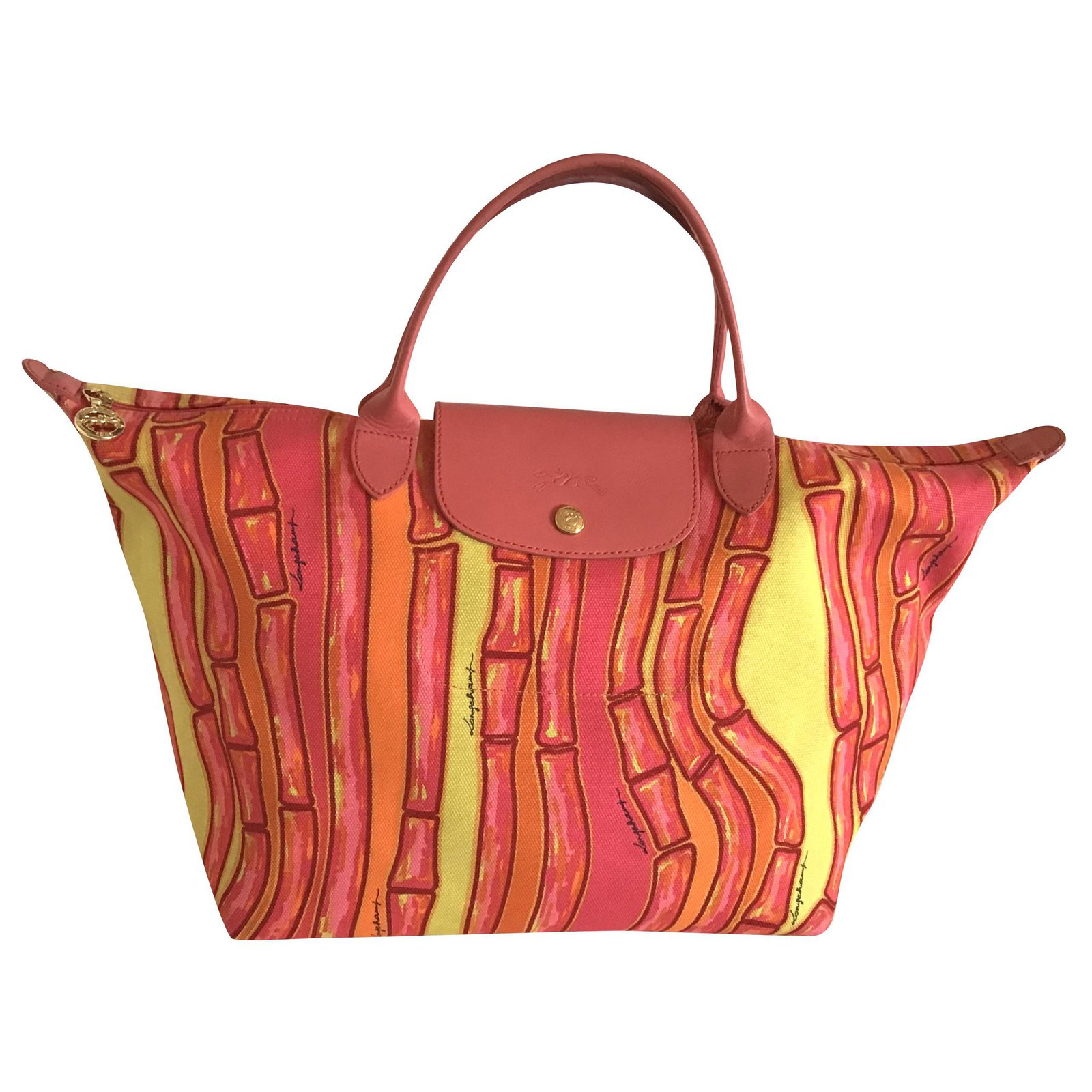 longchamp printed bolsa