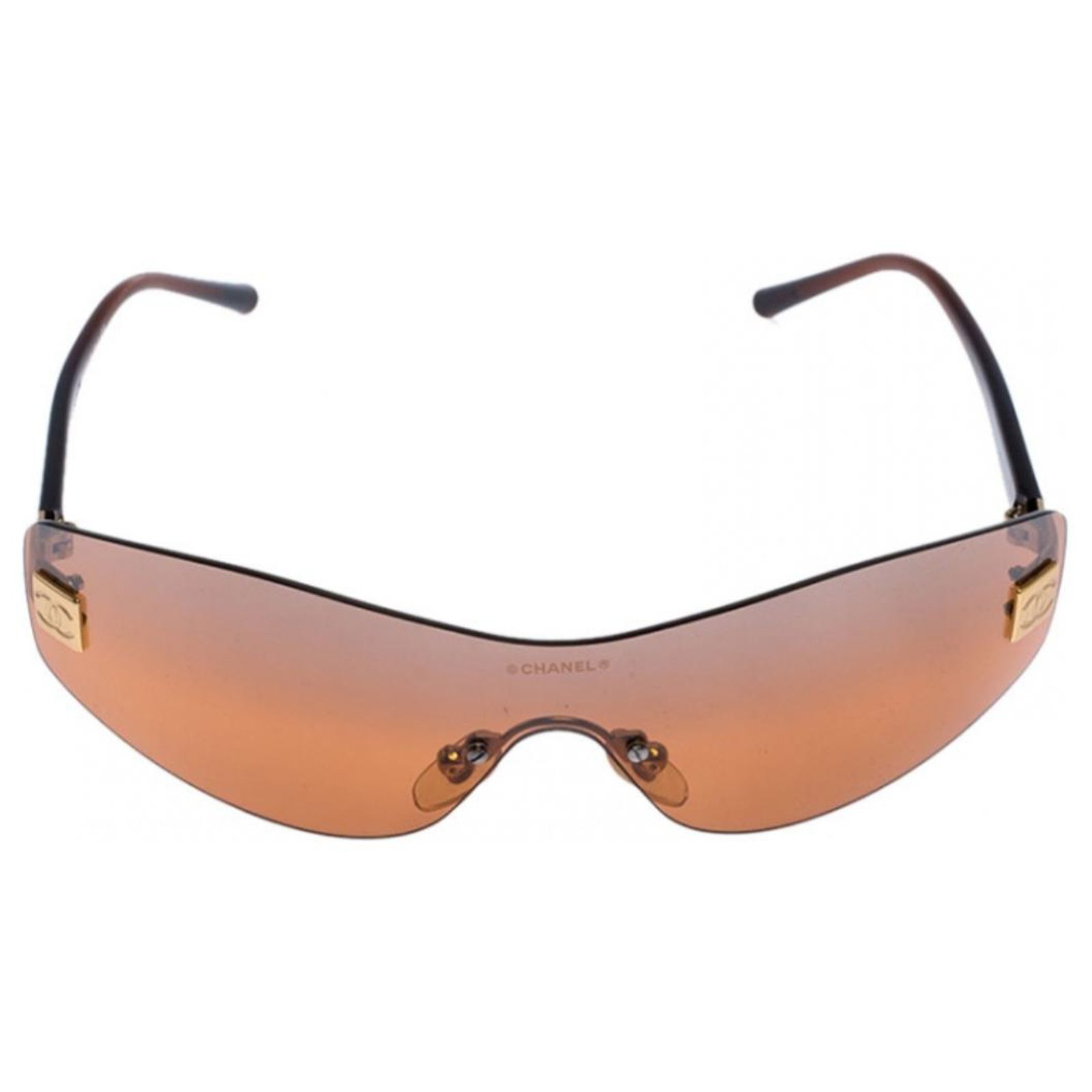 Chanel Sunglasses Brown Plastic ref.400339 - Joli Closet