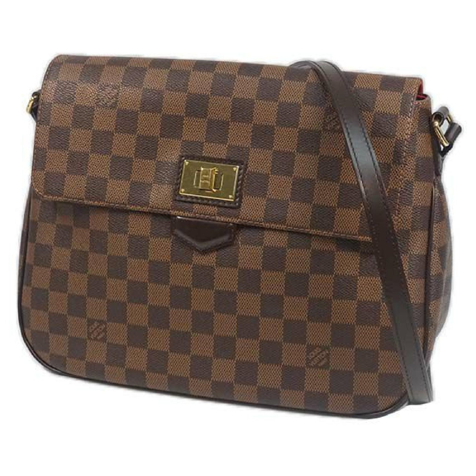 Auth Louis Vuitton Damier Ebene Besace Rosebery Shoulder Bag N41178 Used