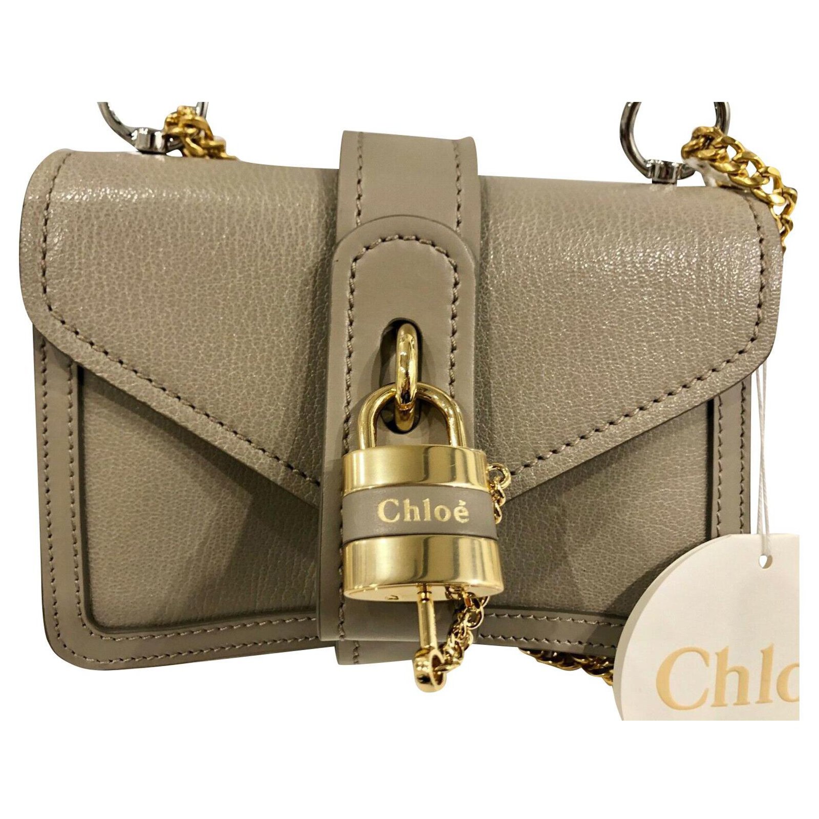 chloe motty grey bolsa