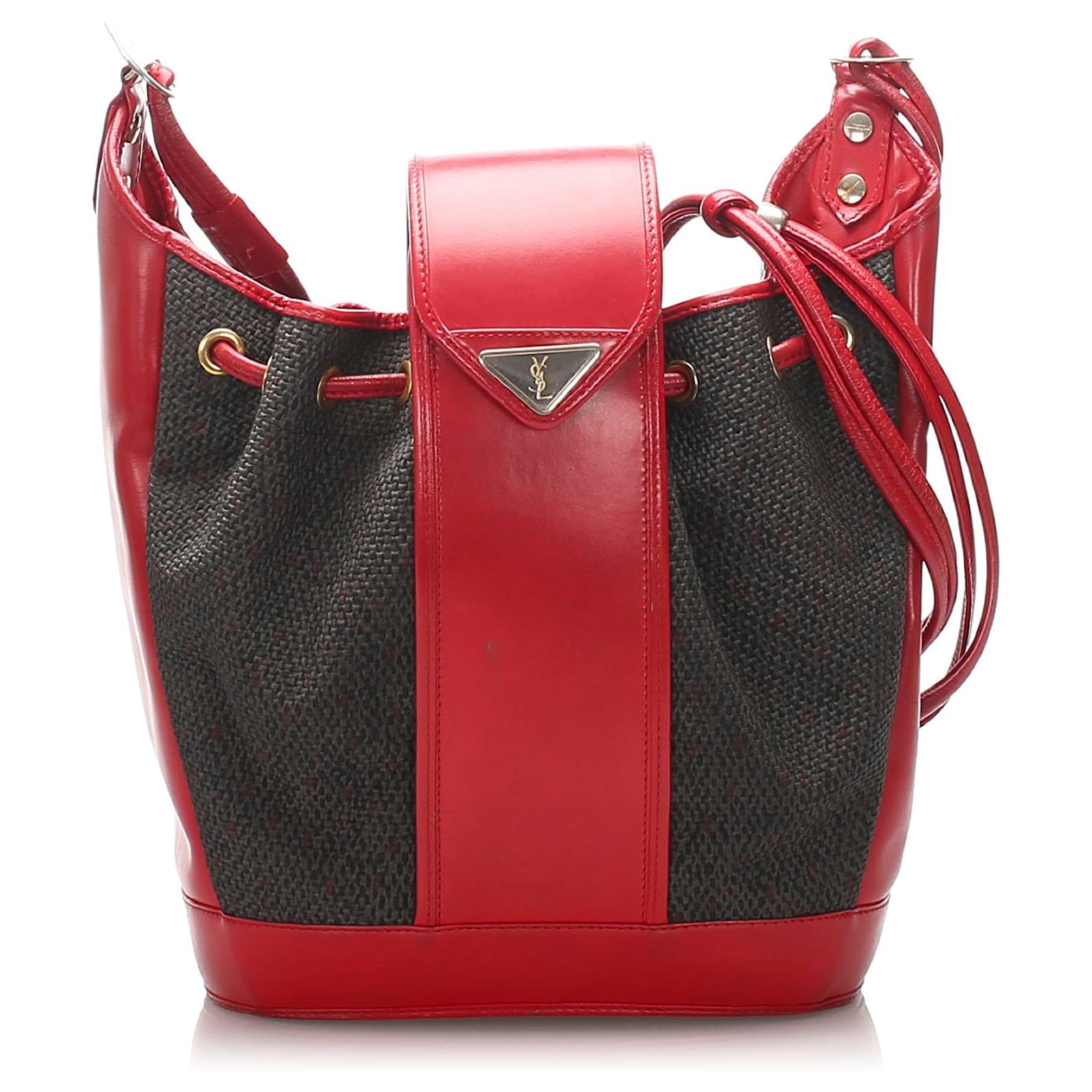 ysl drawstring bolsa