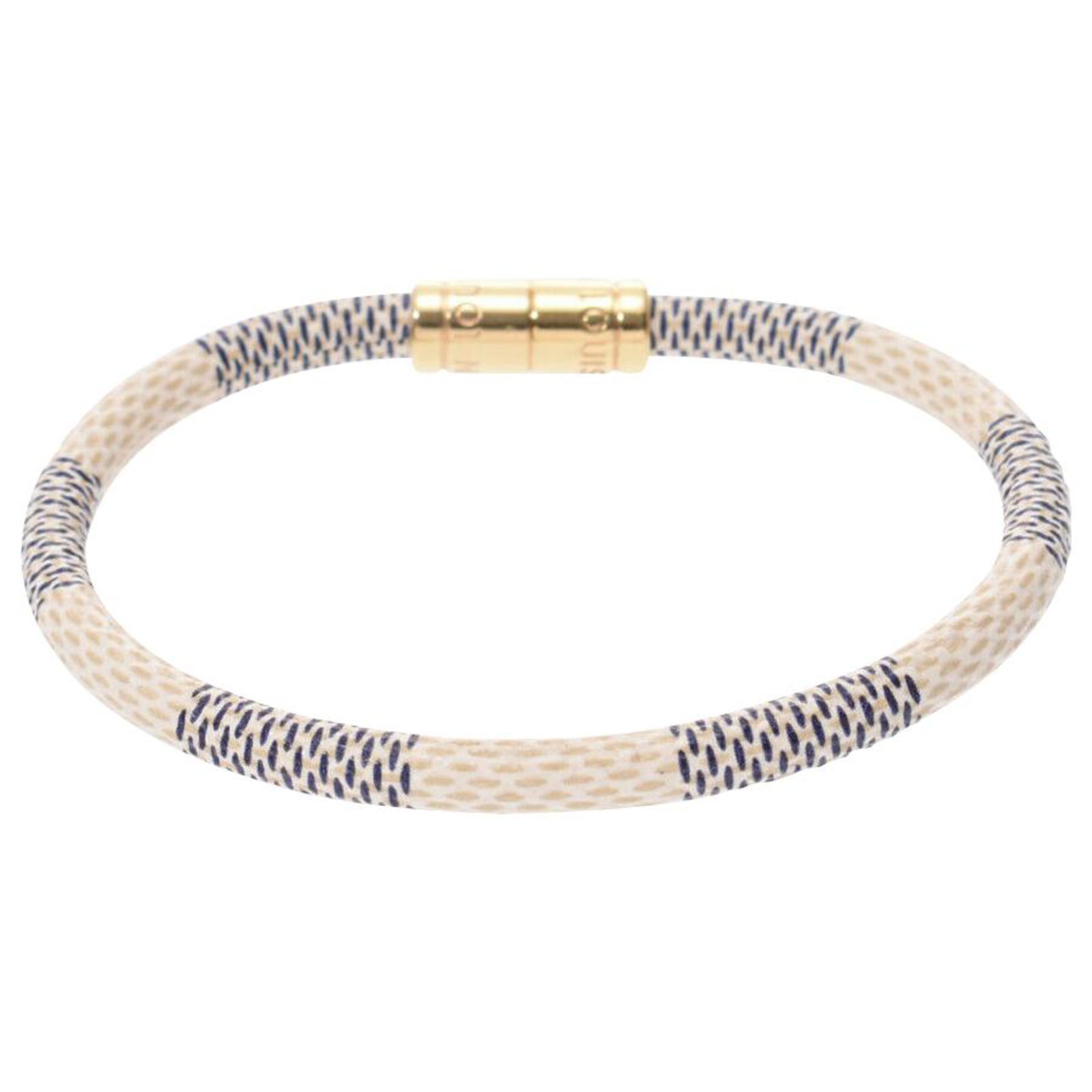 WGACA Louis Vuitton Serrure Bracelet - White / Multi – Kith