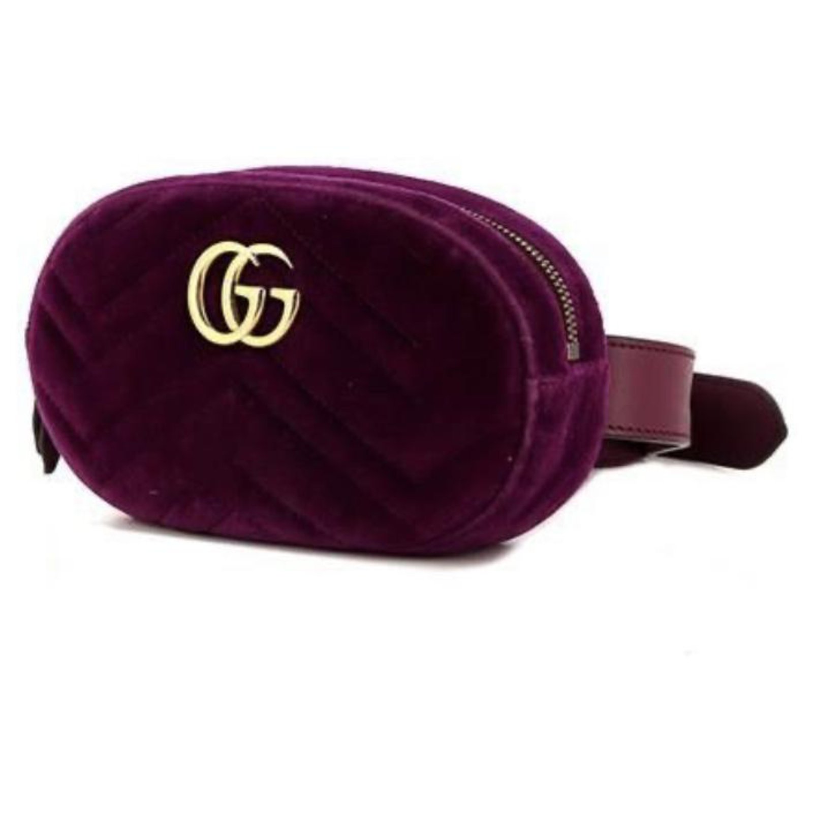 purple gucci belt