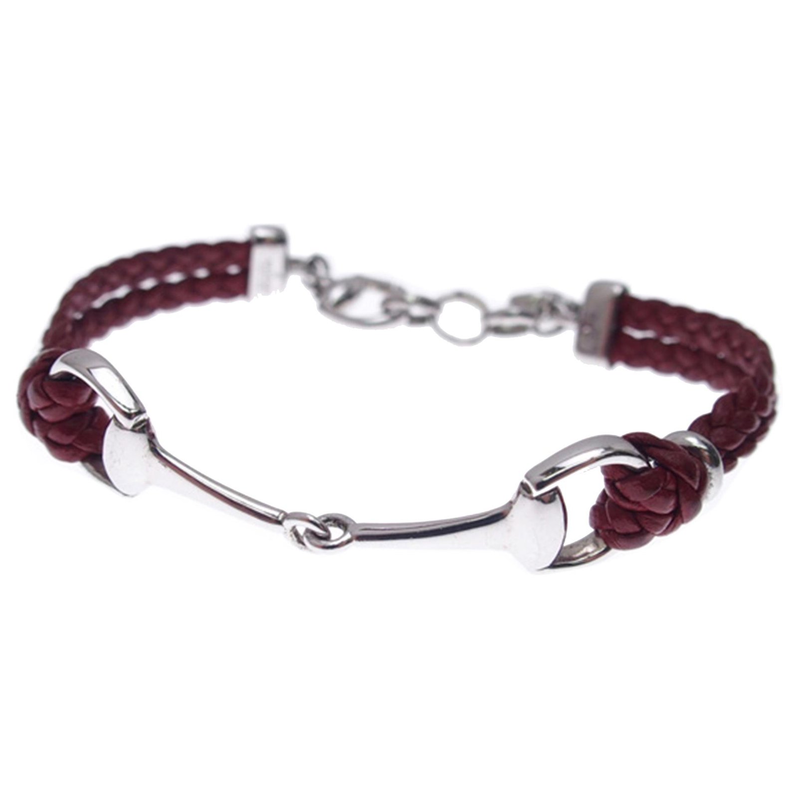 gucci horsebit bracelet leather