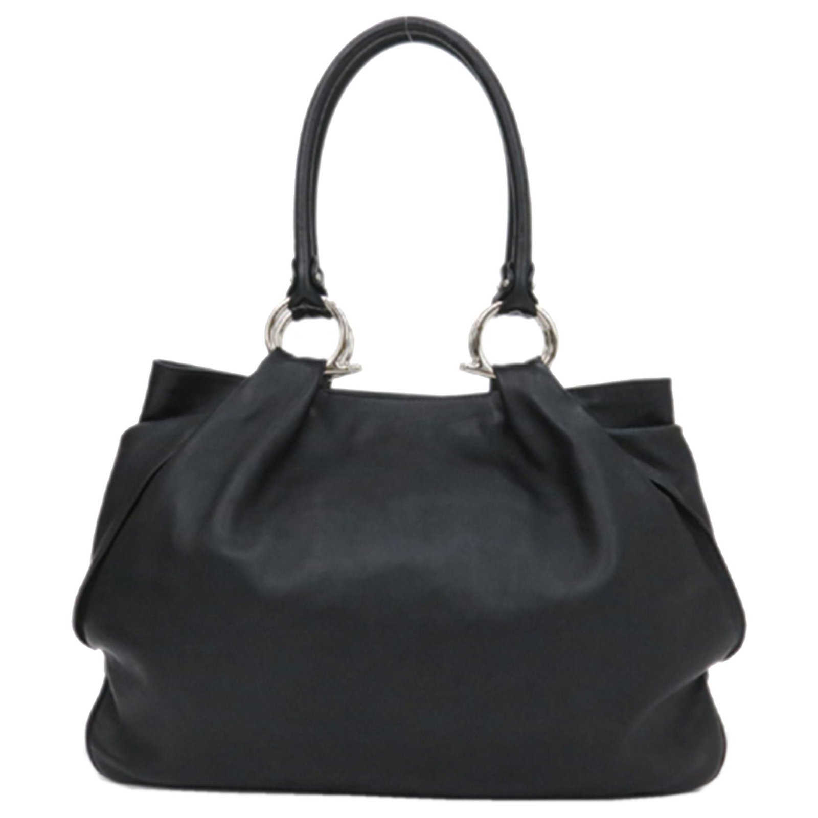 ferragamo black tote