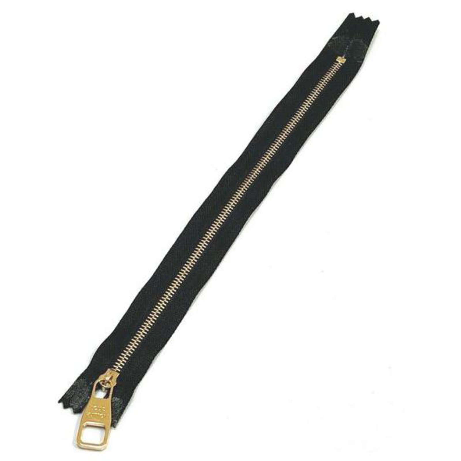 Louis Vuitton zip gold slider Black Gold hardware Metal ref.218933