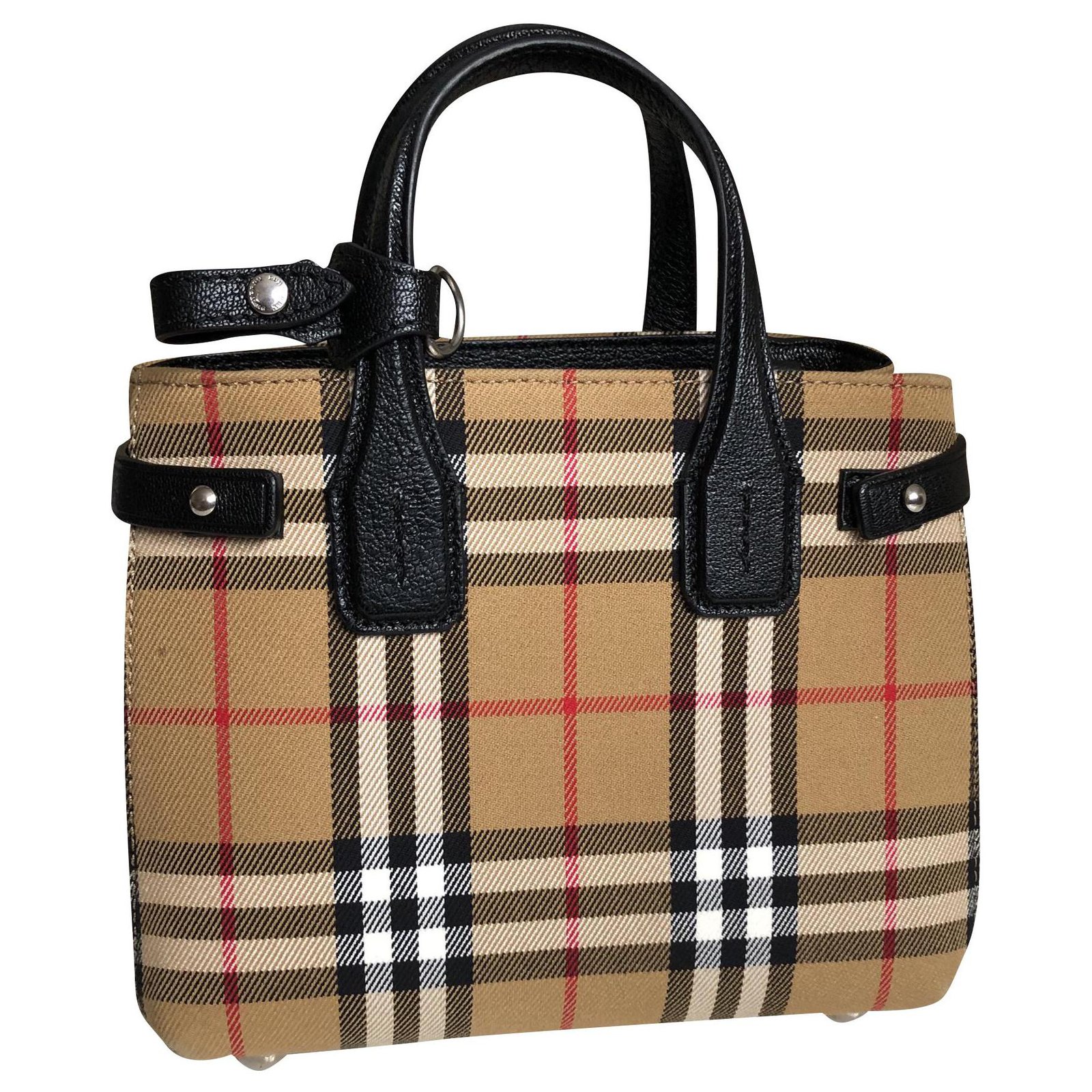 burberry cloth handbag