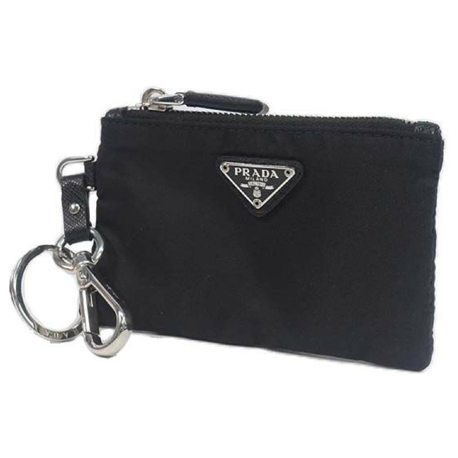 Prada coin purse keychain - Black