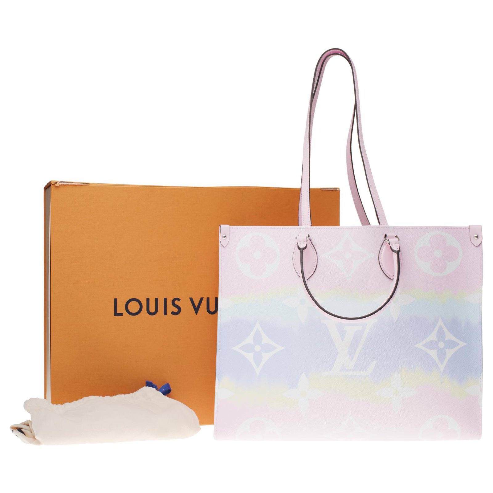 Louis Vuitton Monogram Escale Onthego GM Pastel
