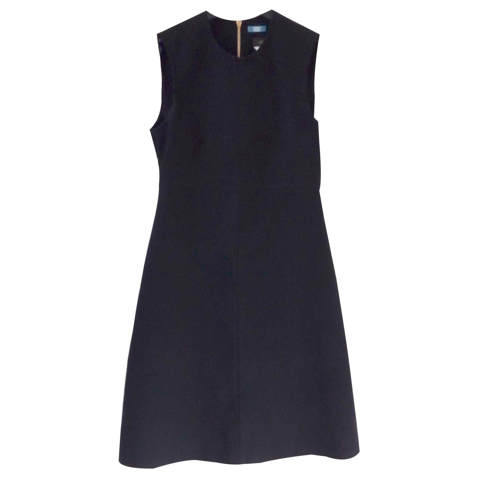 Stylish LOUIS VUITTON UNIFORMES BLACK WOMEN'S DRESS Size 32 Zip Back NEW