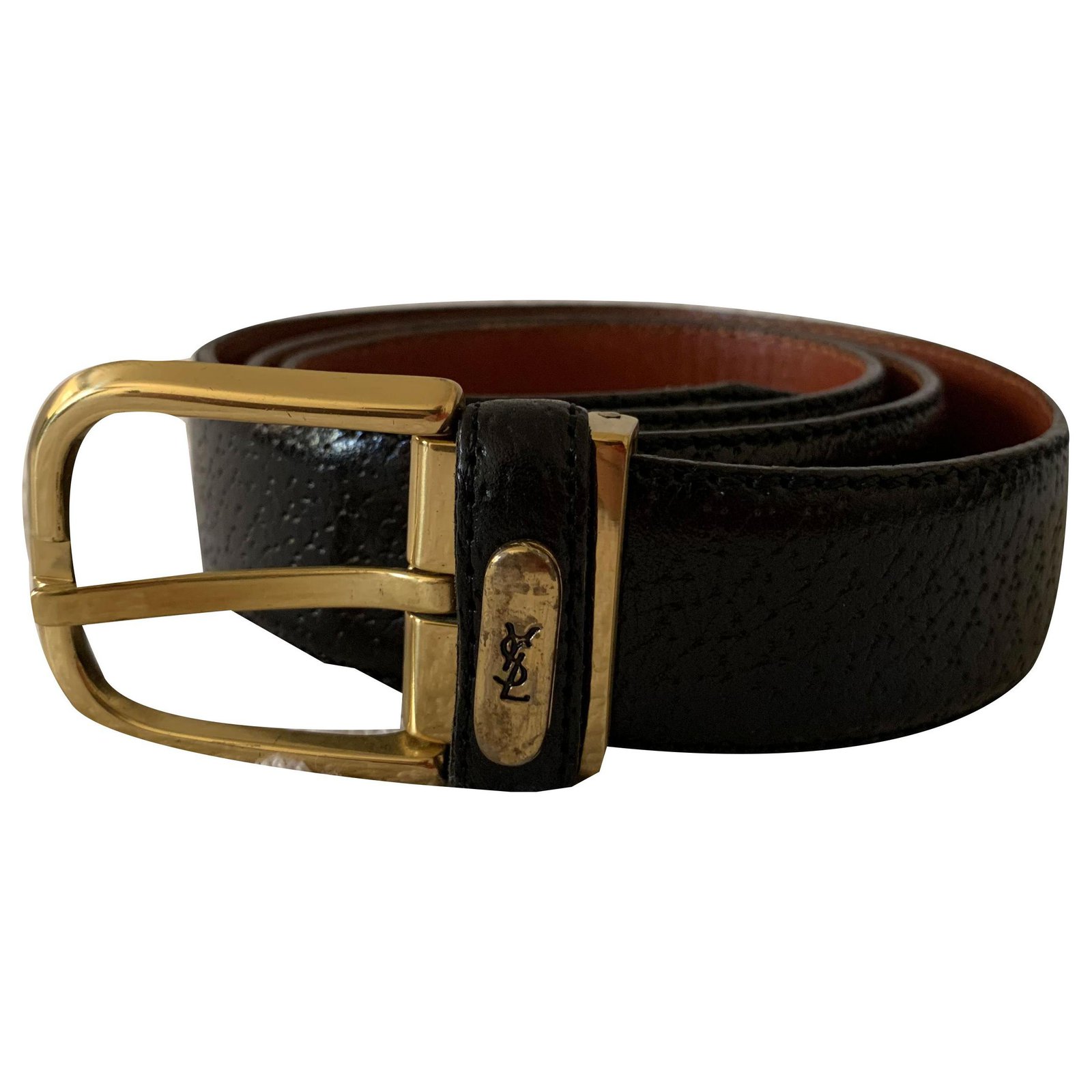 3cm ysl leather belt - Saint Laurent - Men | Luisaviaroma