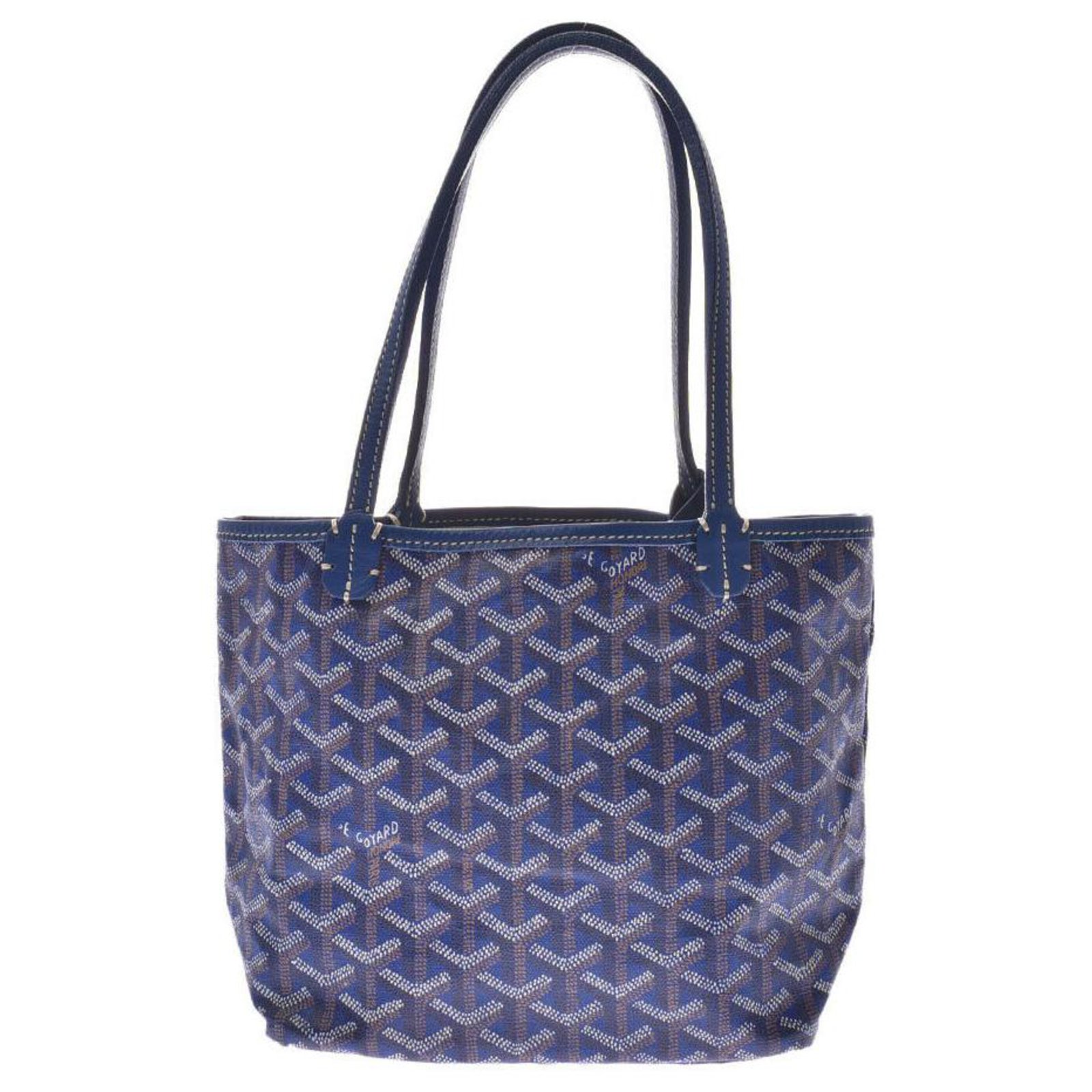 Goyard Handbag Blue Cloth ref.220907 - Joli Closet