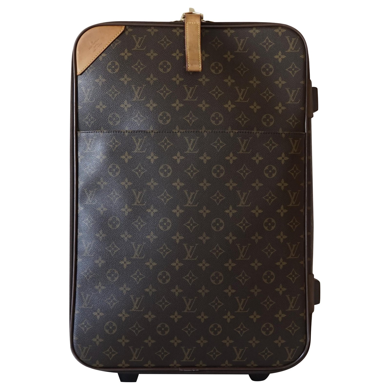 Louis Vuitton Luggage Brown Leather ref.221472 - Joli Closet
