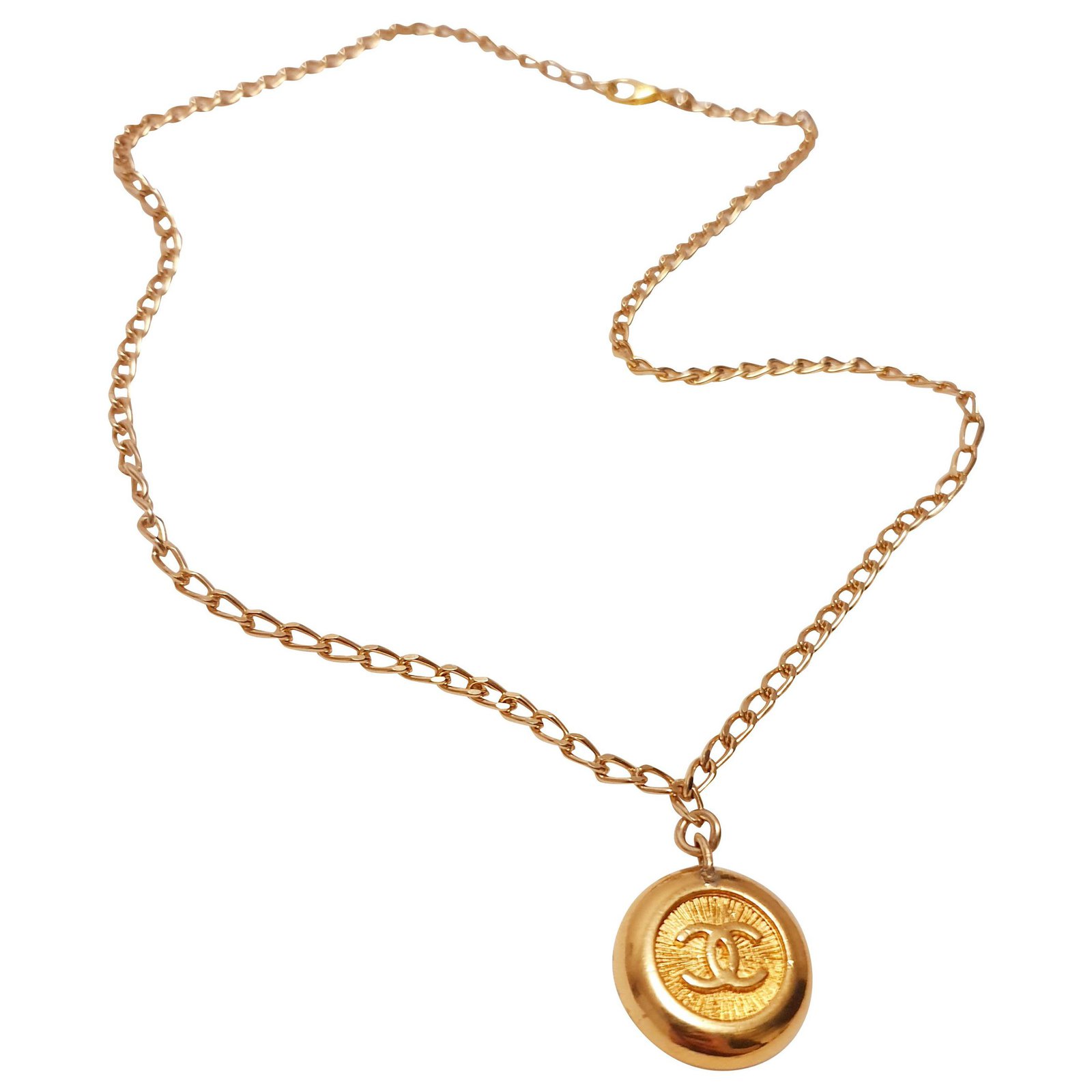 Chanel Necklaces Golden Gold-plated ref.221489 - Joli Closet