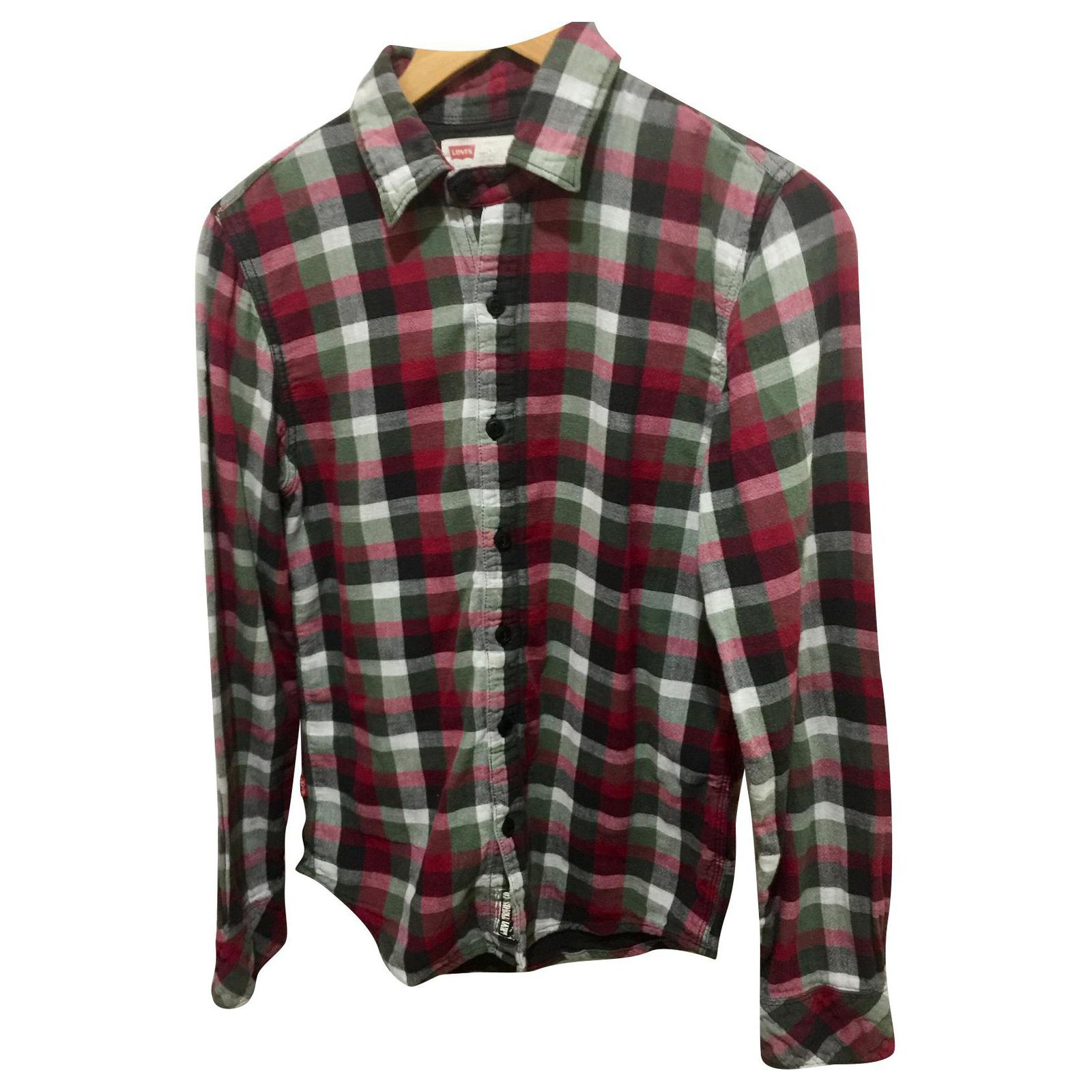 Ruimteschip Overjas Pence Levi's flannel tartan shirt Multiple colors Cotton ref.221532 - Joli Closet