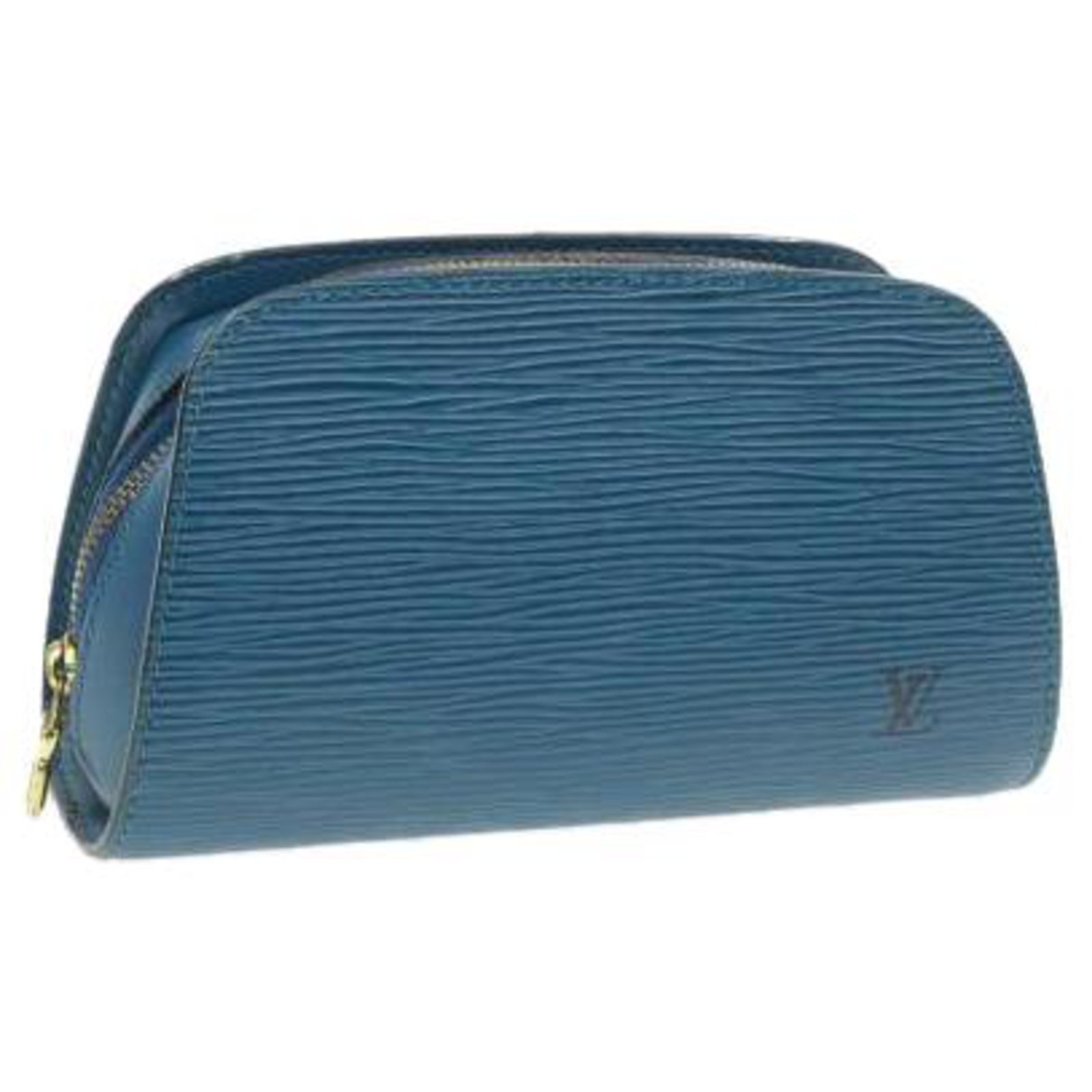 Louis Vuitton Dauphine Blue Leather ref.222500 - Joli Closet