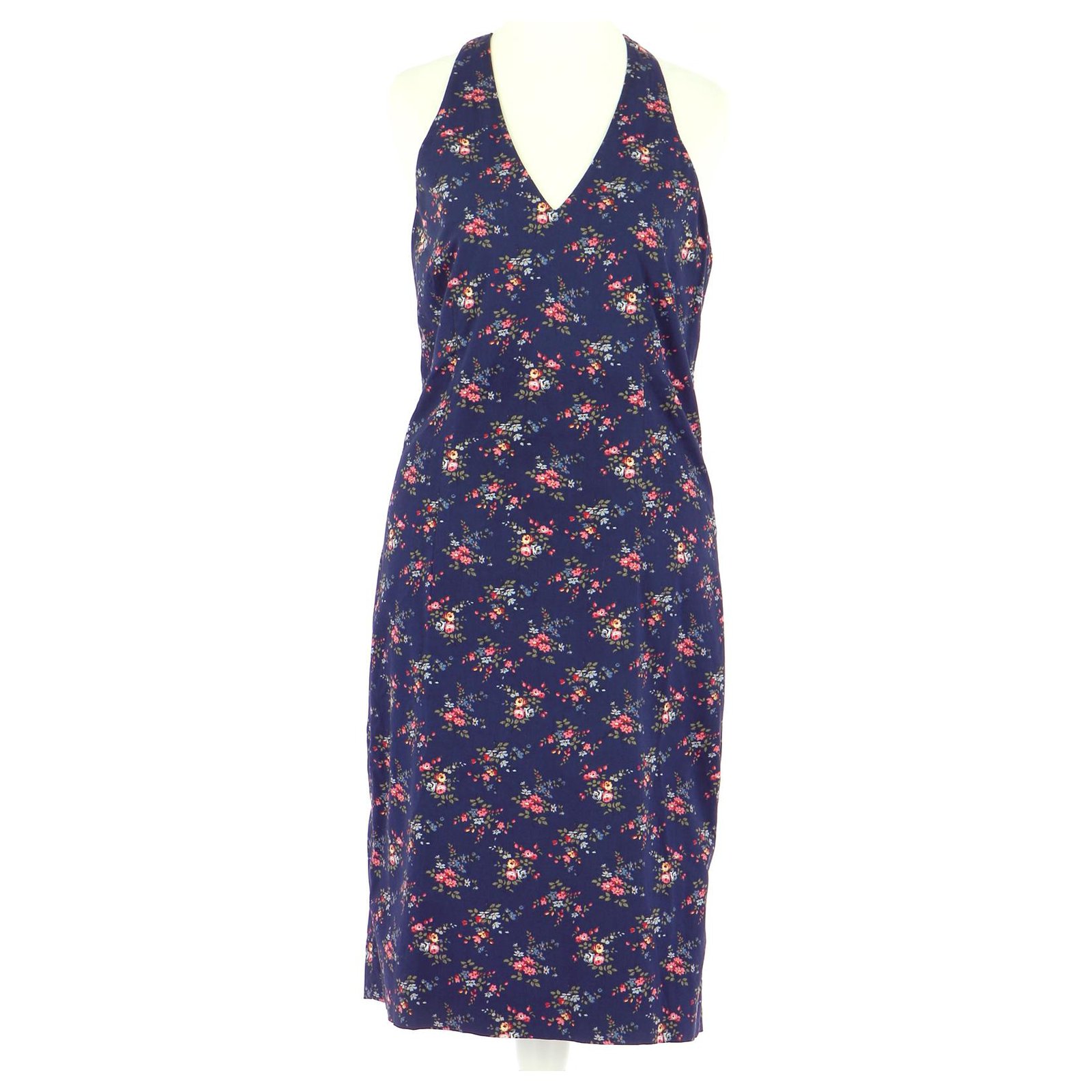 ralph lauren navy blue dress
