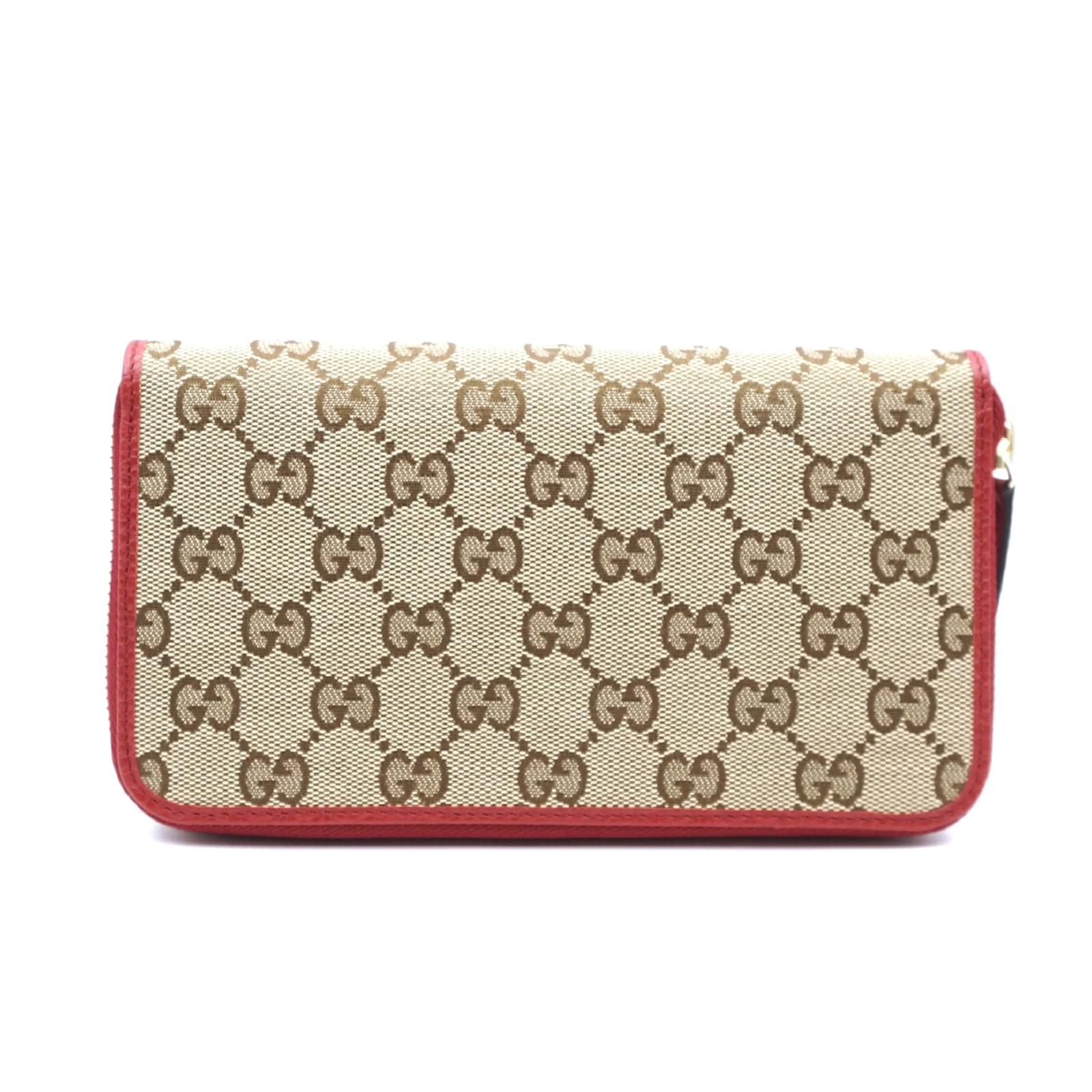 gucci zip purse