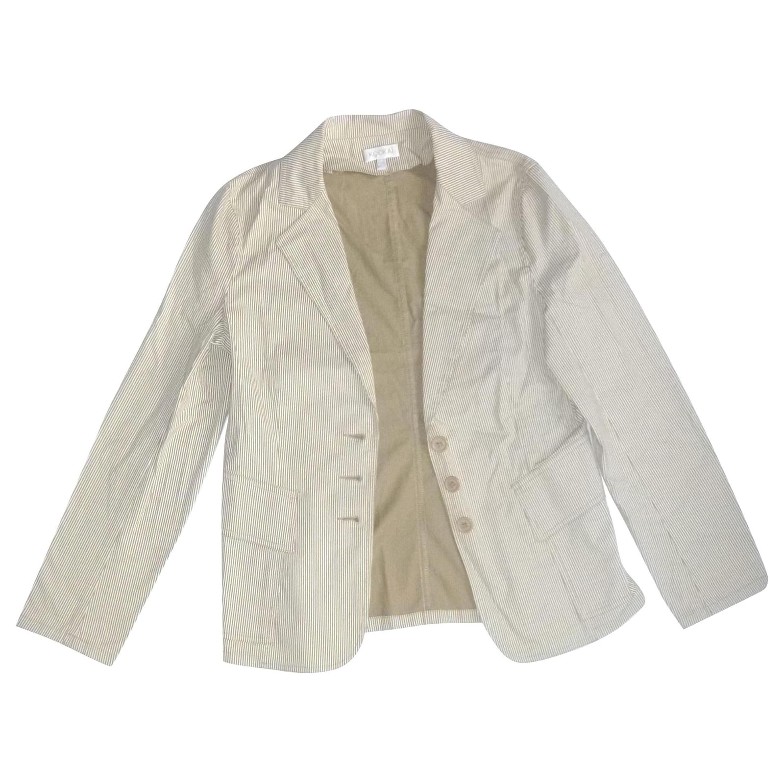 kookai white blazer