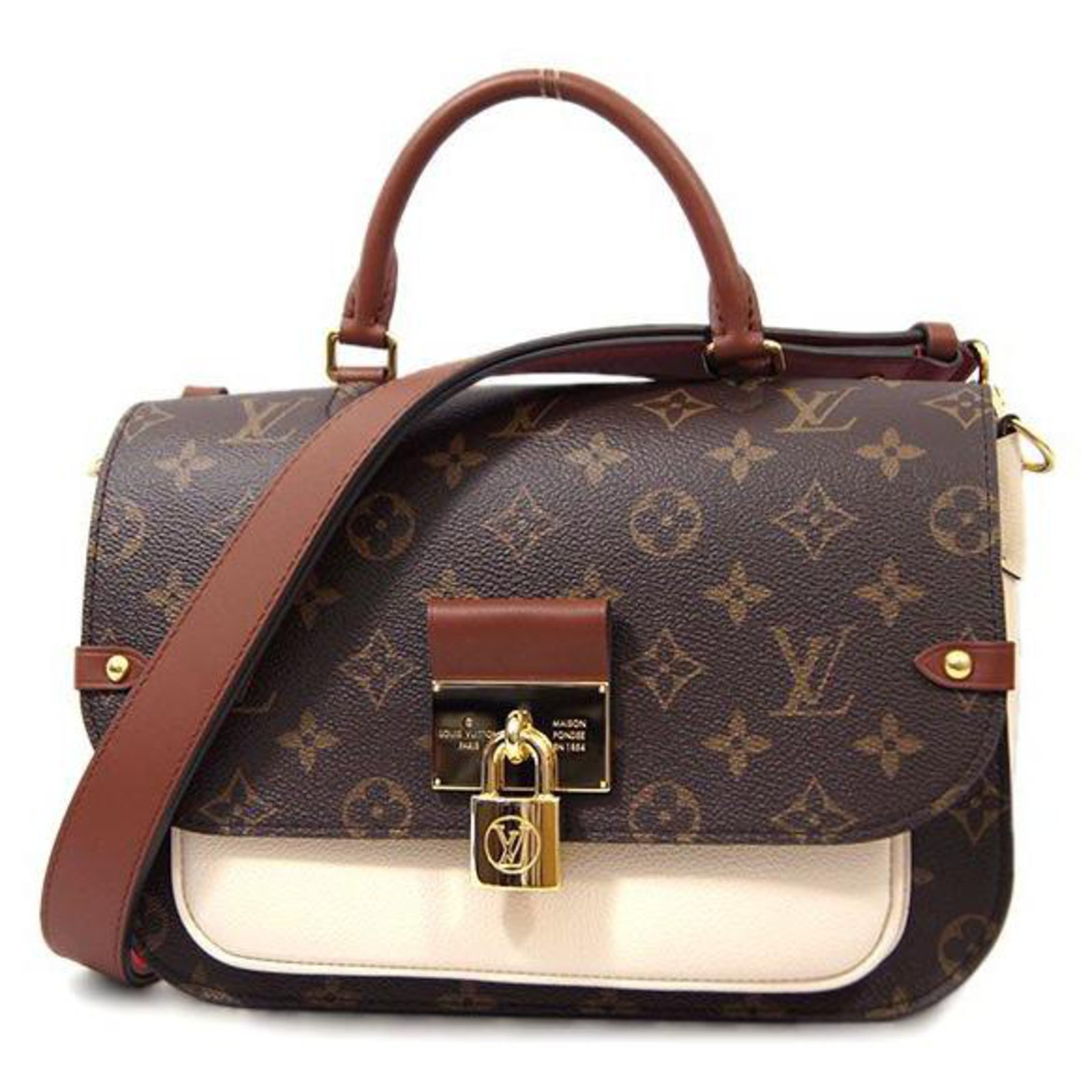 Louis Vuitton Shoulder Bag Brown Cloth ref.223322 - Joli Closet
