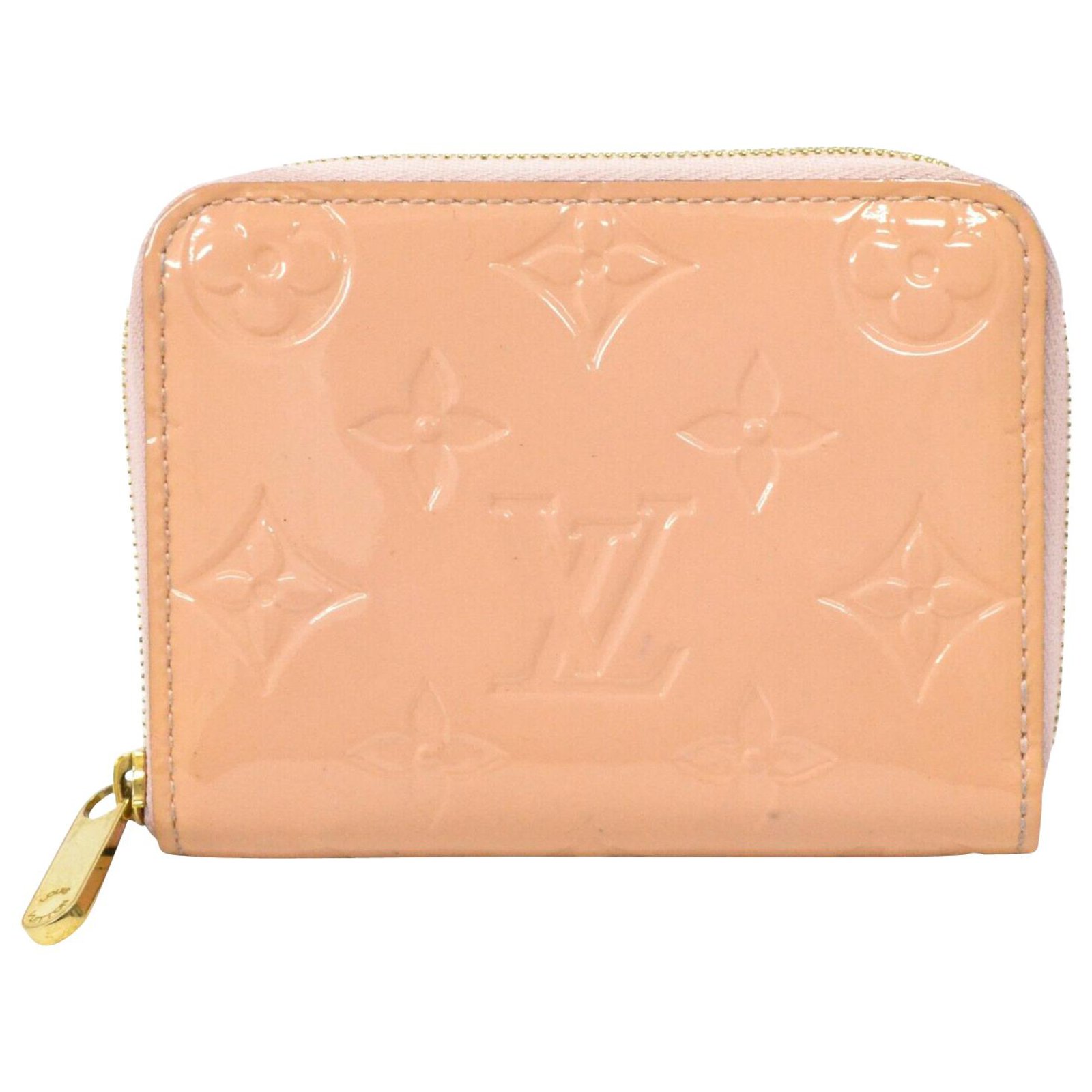 Louis Vuitton Zippy Coin Purse Pink Patent leather ref.668124