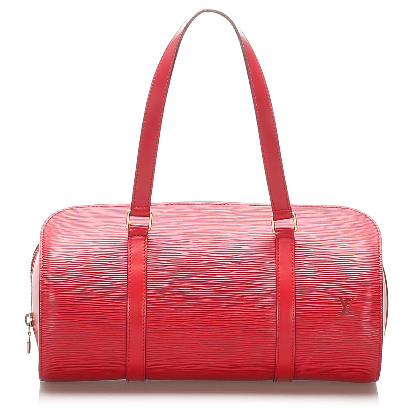 Louis Vuitton Red Epi Soufflot Leather ref.225012 - Joli Closet