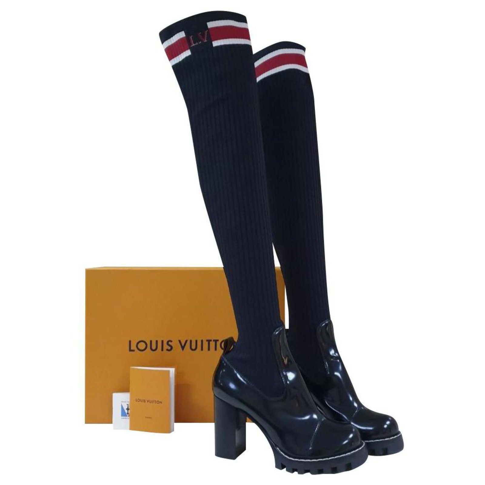 Louis Vuitton Overknee Boots