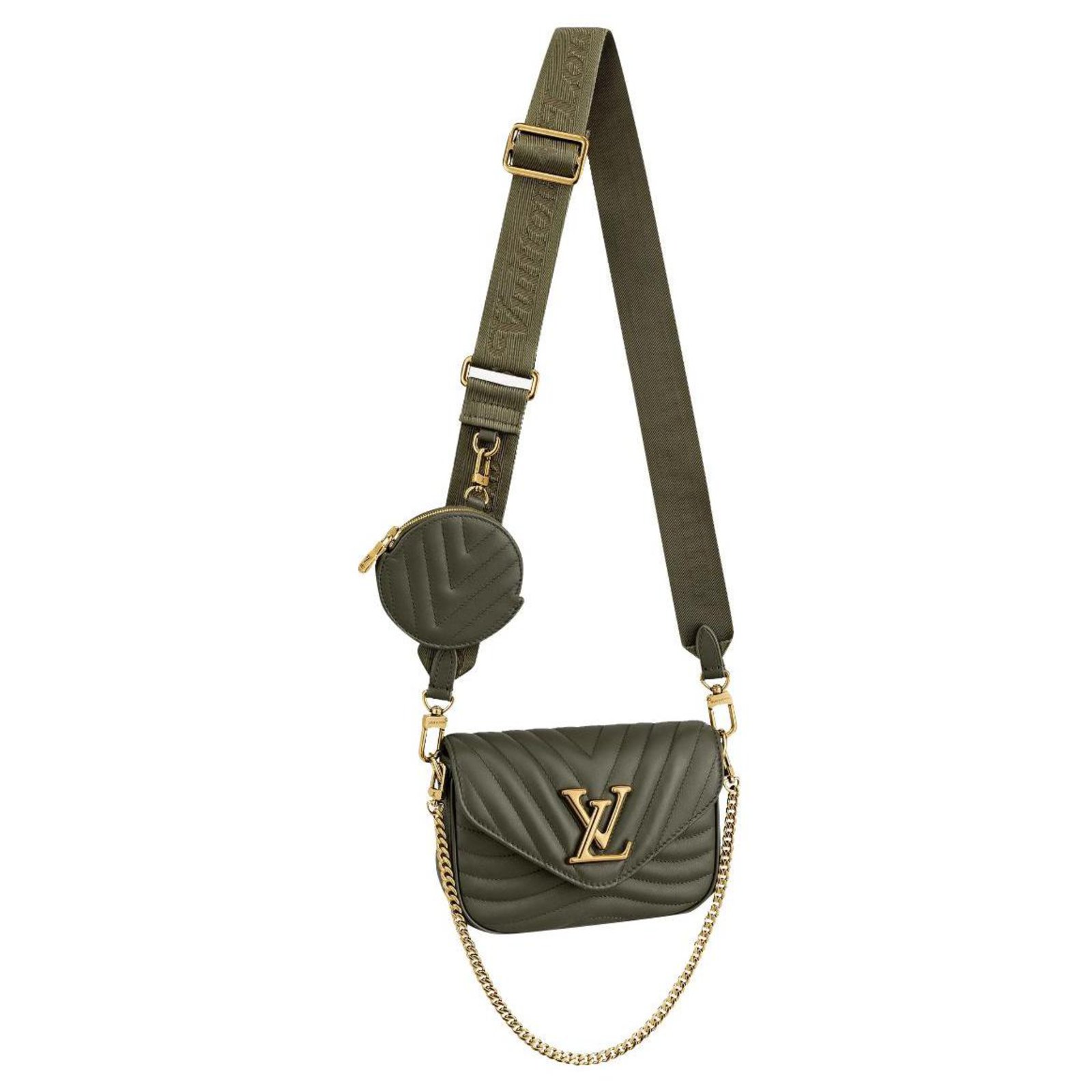 Louis Vuitton lv new wave belt bag bumbag black