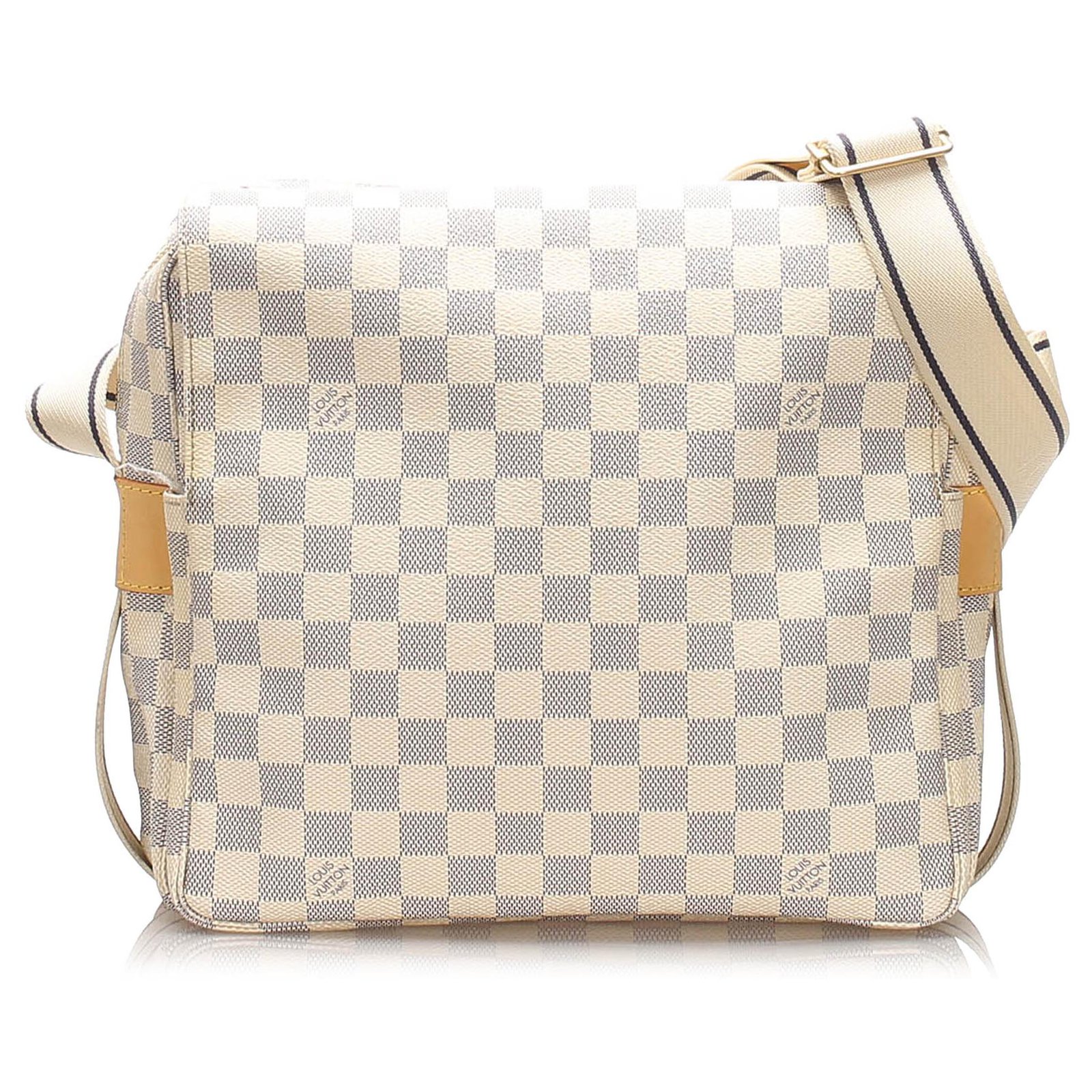 LOUIS VUITTON Damier Azur Naviglio | FASHIONPHILE